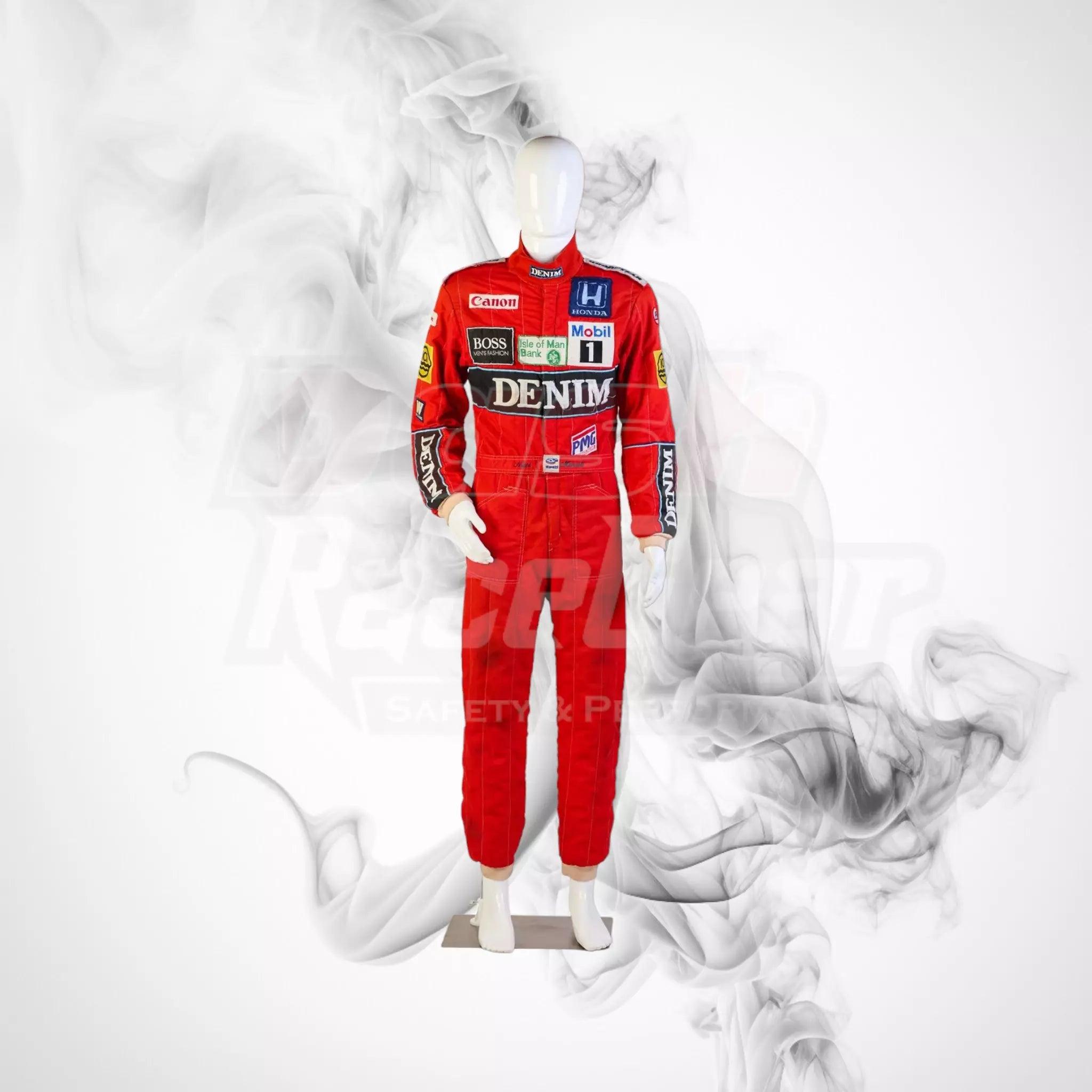 1986 Canon Williams Stand 21 Formula 1 NIGEL MANSELL’S Race Suit - Dash Racegear 
