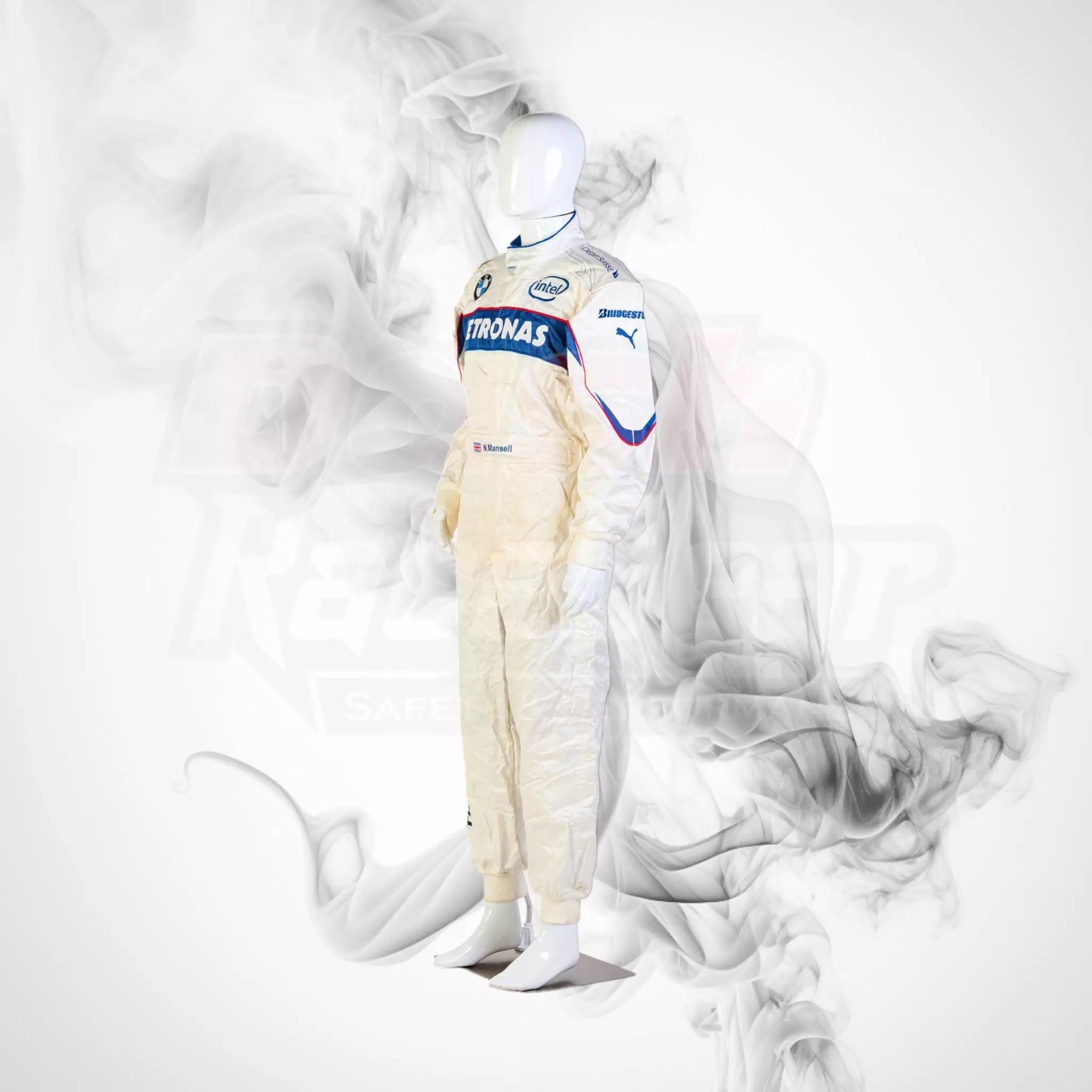 2007 BMW Sauber Formula 1 Puma NIGEL MANSELL’S Race Suit - Dash Racegear 