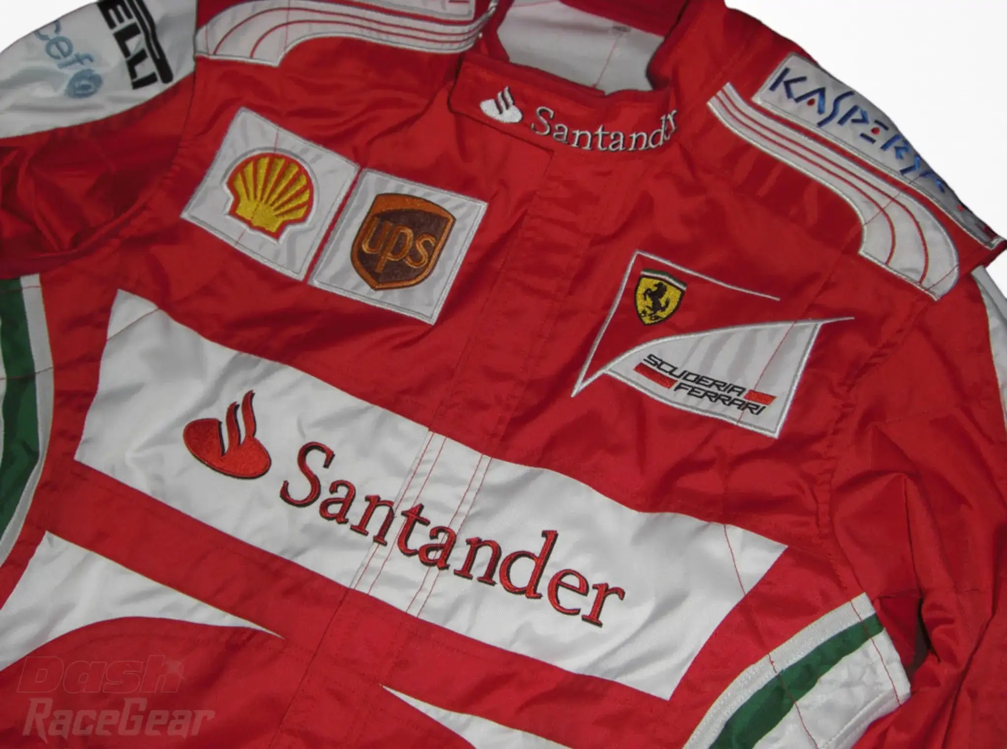 2013 Fernando Alonso Ferrari F1 Embroidered Racing Suit