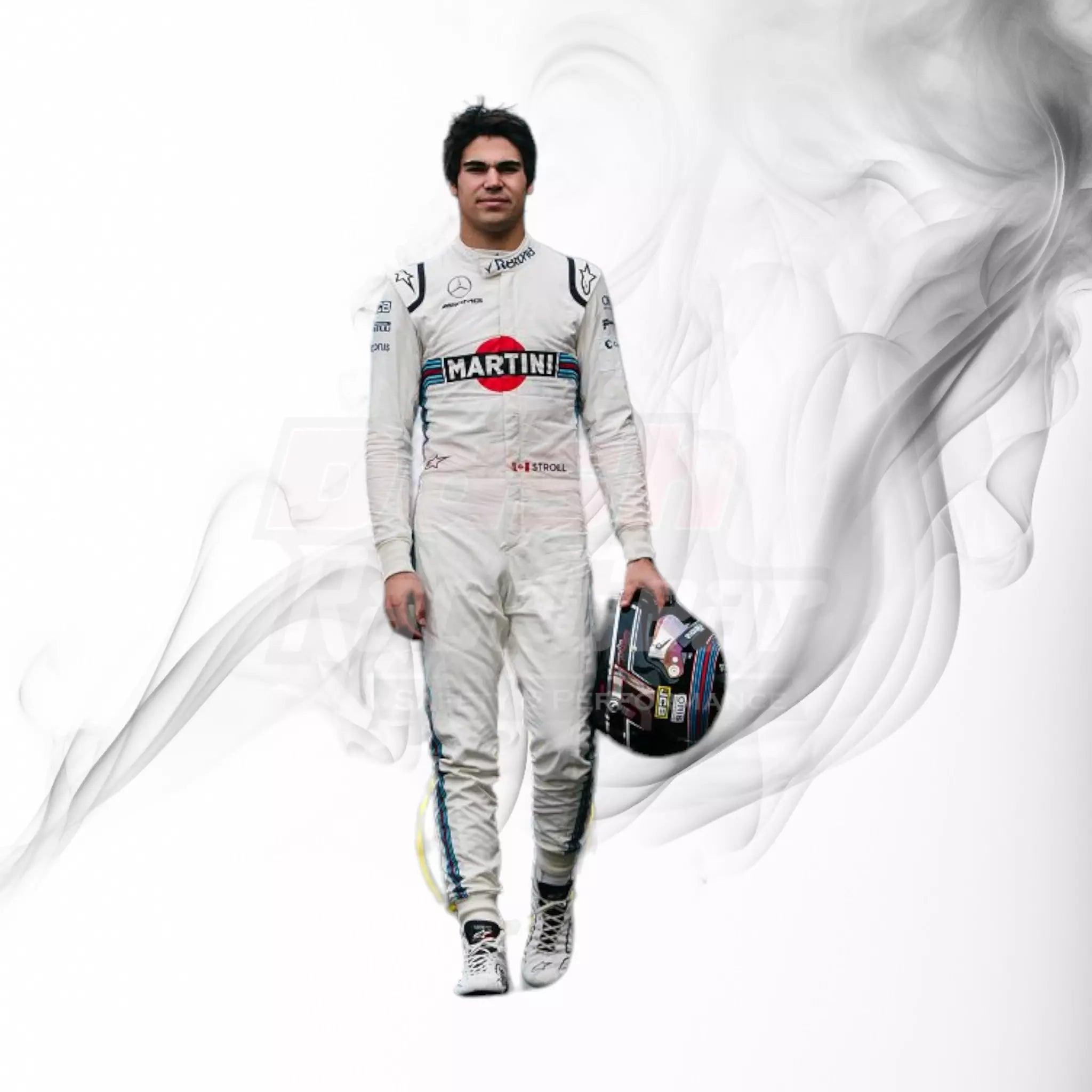 2018 Lance Stroll Williams Martini F1 Race Suit - Dash Racegear 