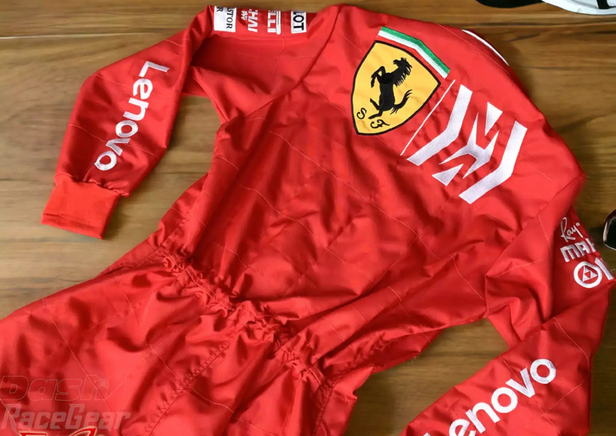 2019 Charles Leclerc Ferrari Mission Winnow F1 Embroidered Racing Suit