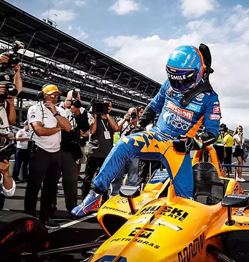 2019 Fernando Alonso Indy 500 McLaren F1 Gloves - Dash Racegear 