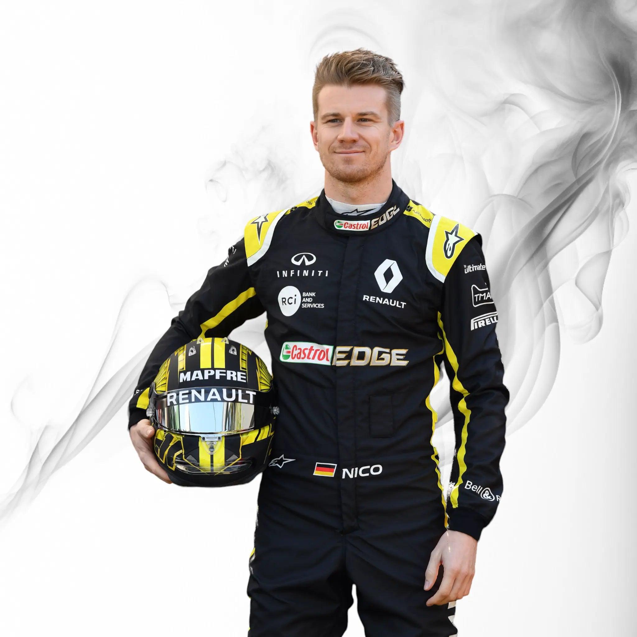 Nico Hulkenberg Race Suits | Replica Race Suits 2023 and Polo & T-Shirt ...