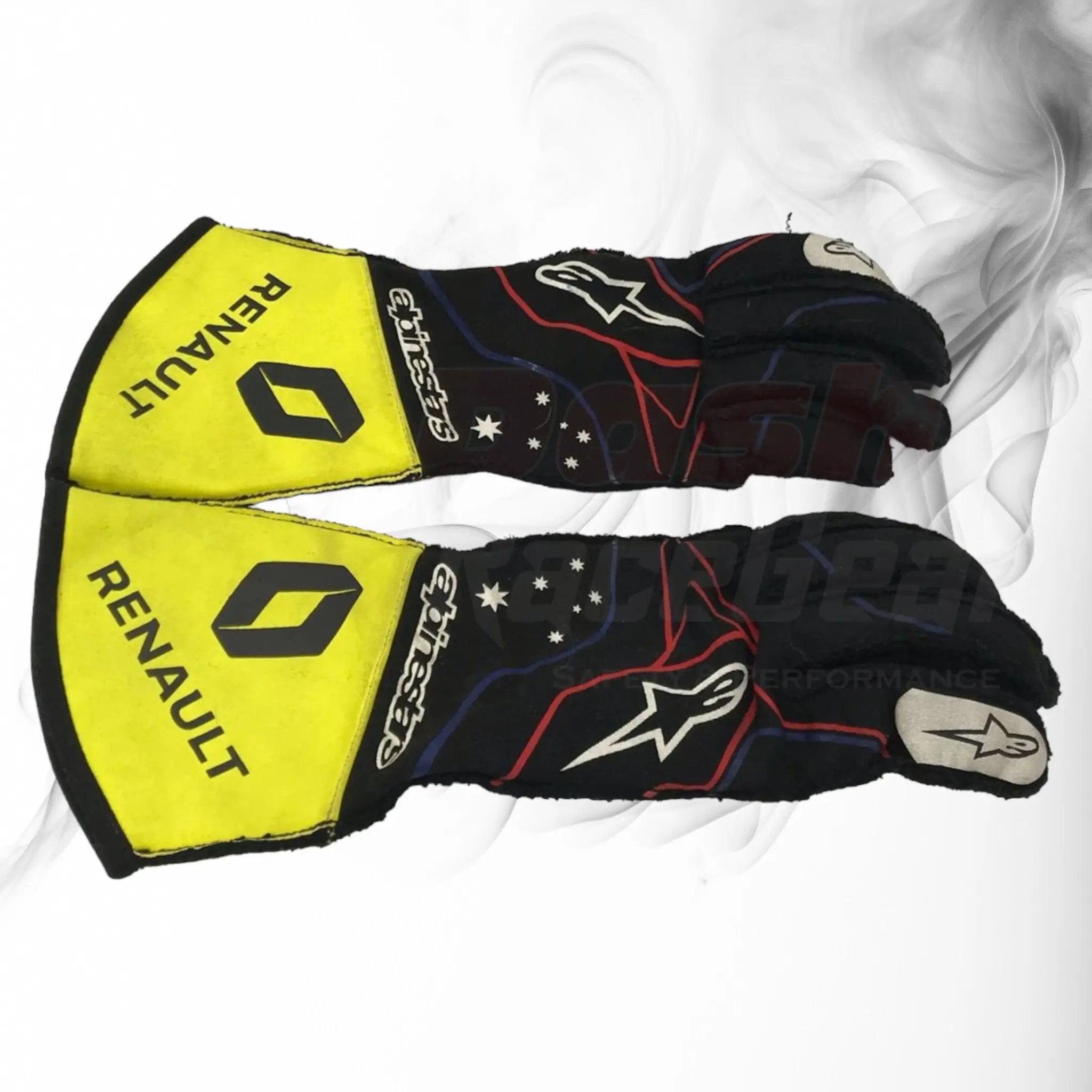 2020 Daniel Ricciardo Renault Race Gloves - Dash Racegear 