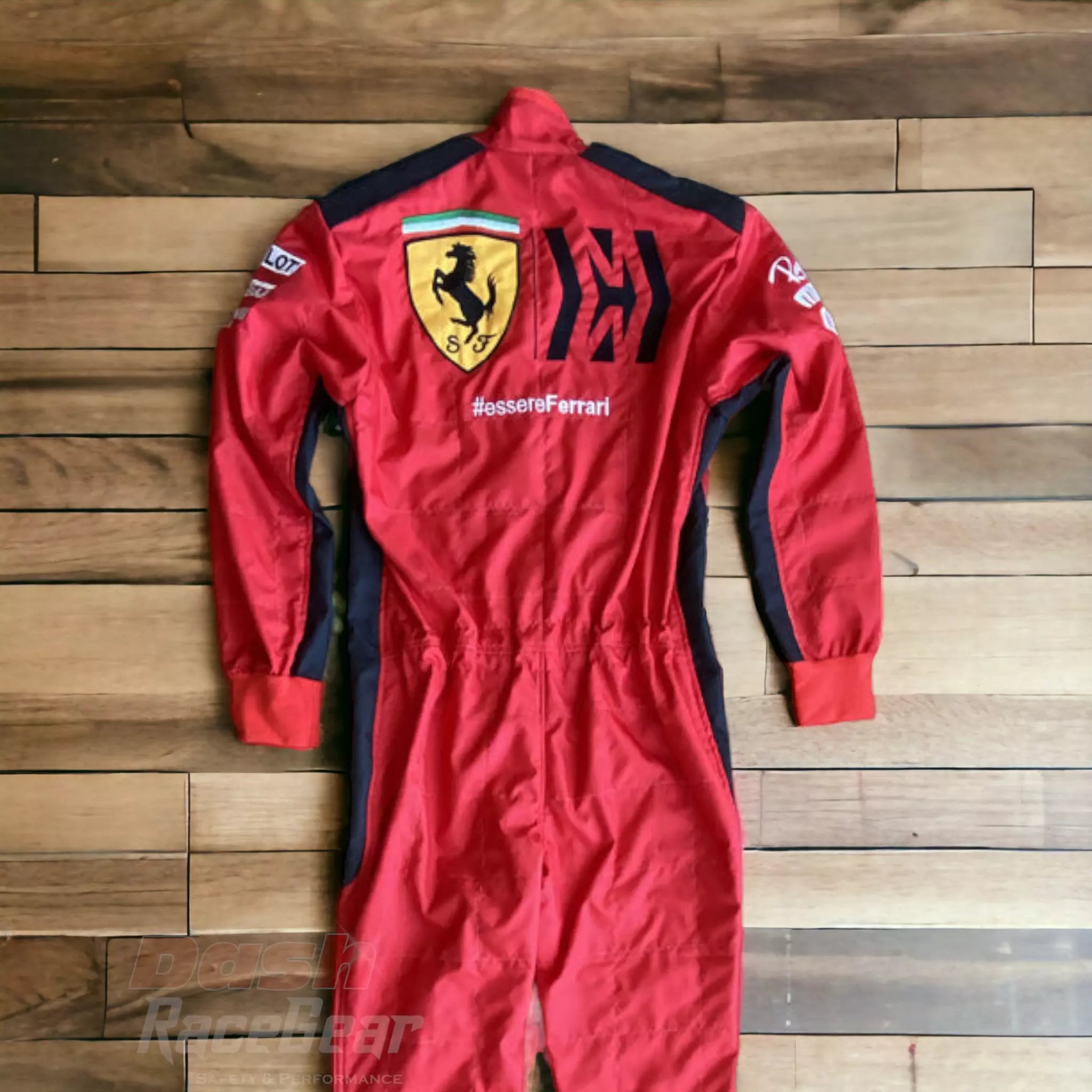 2020 Sebastian Vettel Ferrari Mission Winnow F1 Embroidered Racing suit