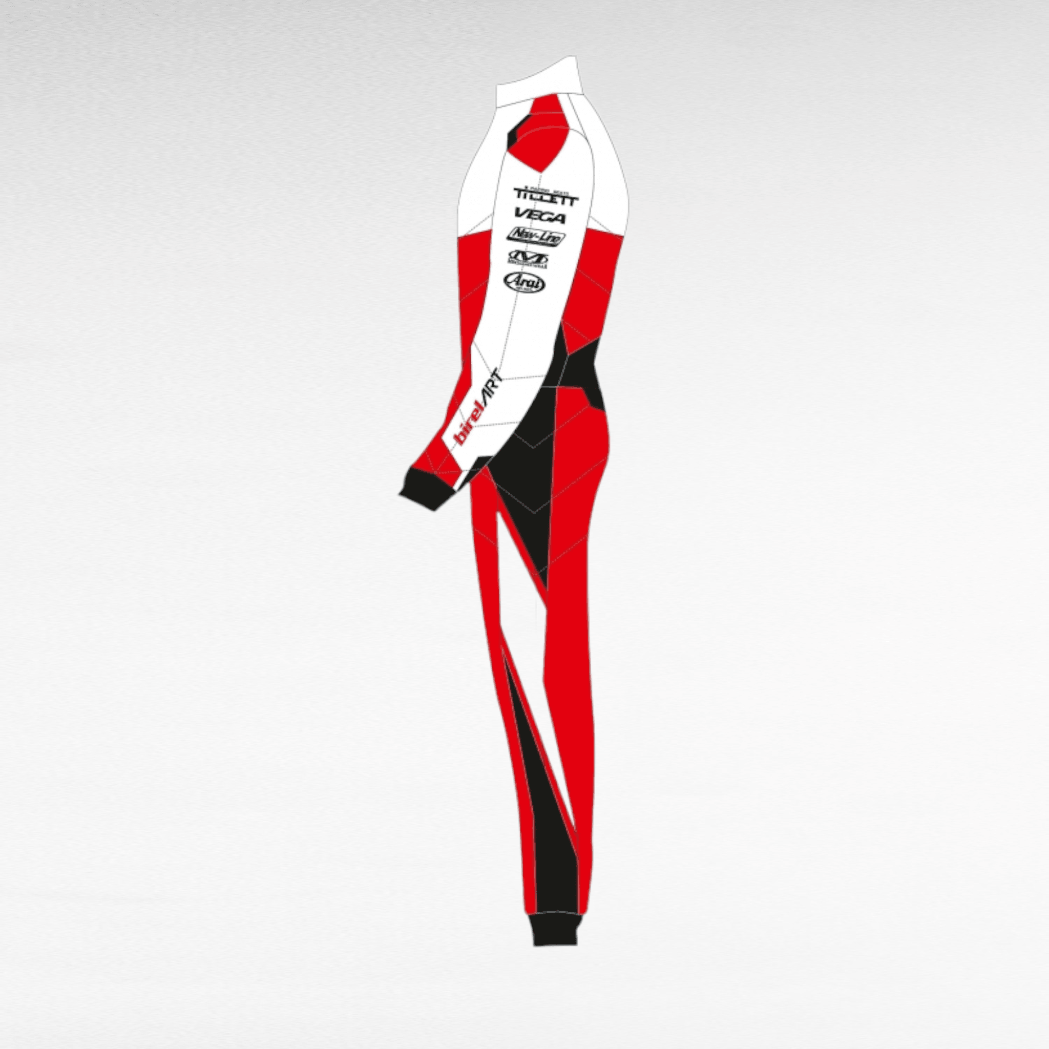 2021 Birel Art Race suit Customized DASH RACEGEAR
