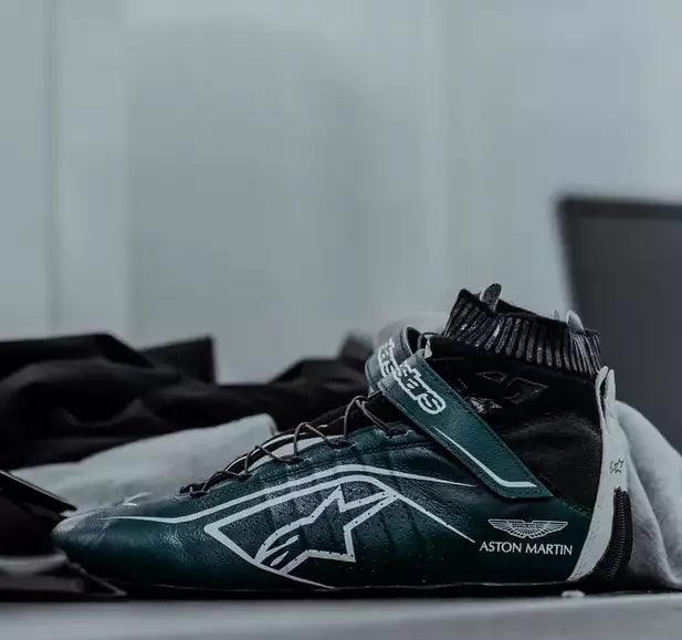 2021 Lance Stroll Aston Martin Alpinestar F1 Race Shoes - Dash Racegear 
