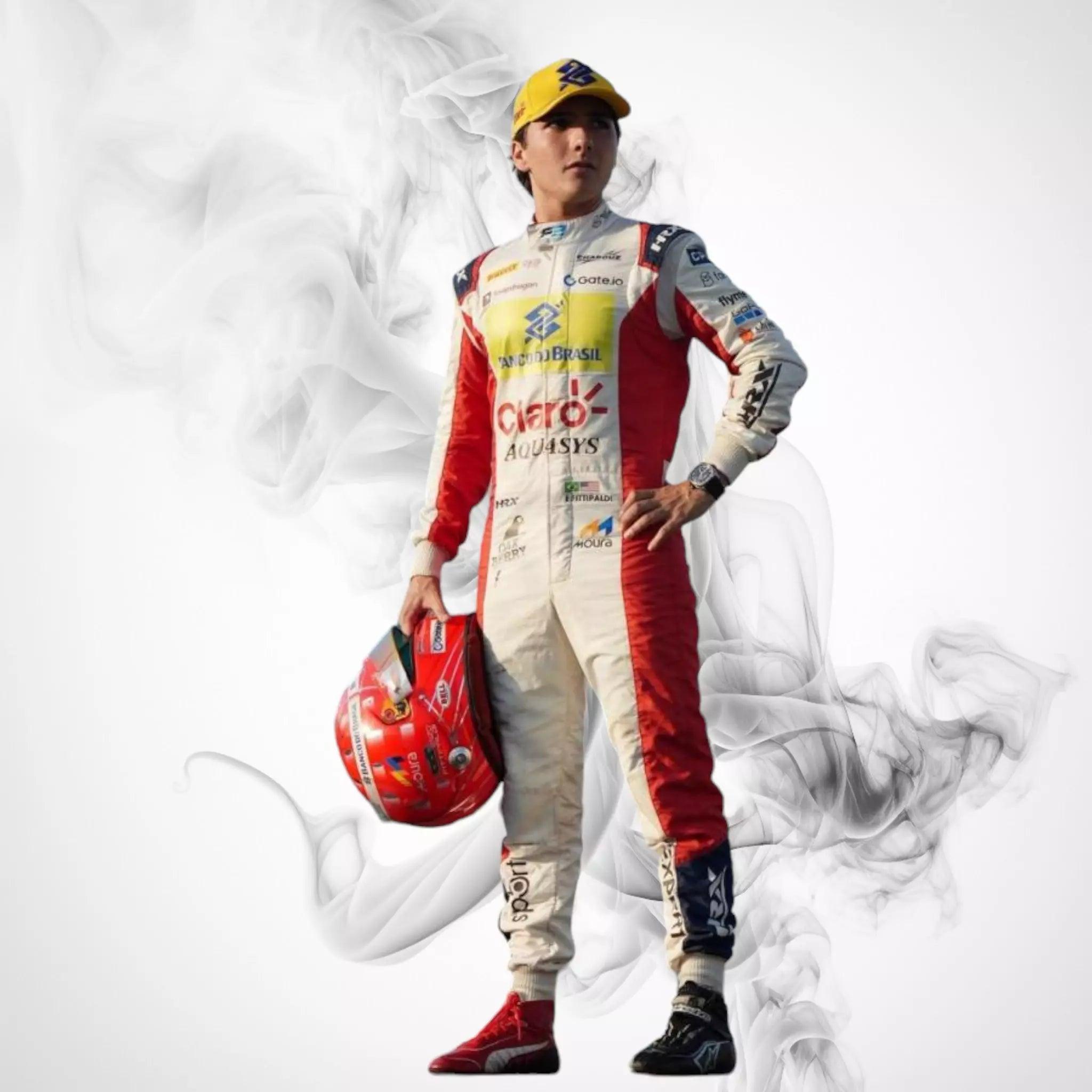 2022 Enzo Fittipaldi Formula 2 Champion Suit - Dash Racegear 