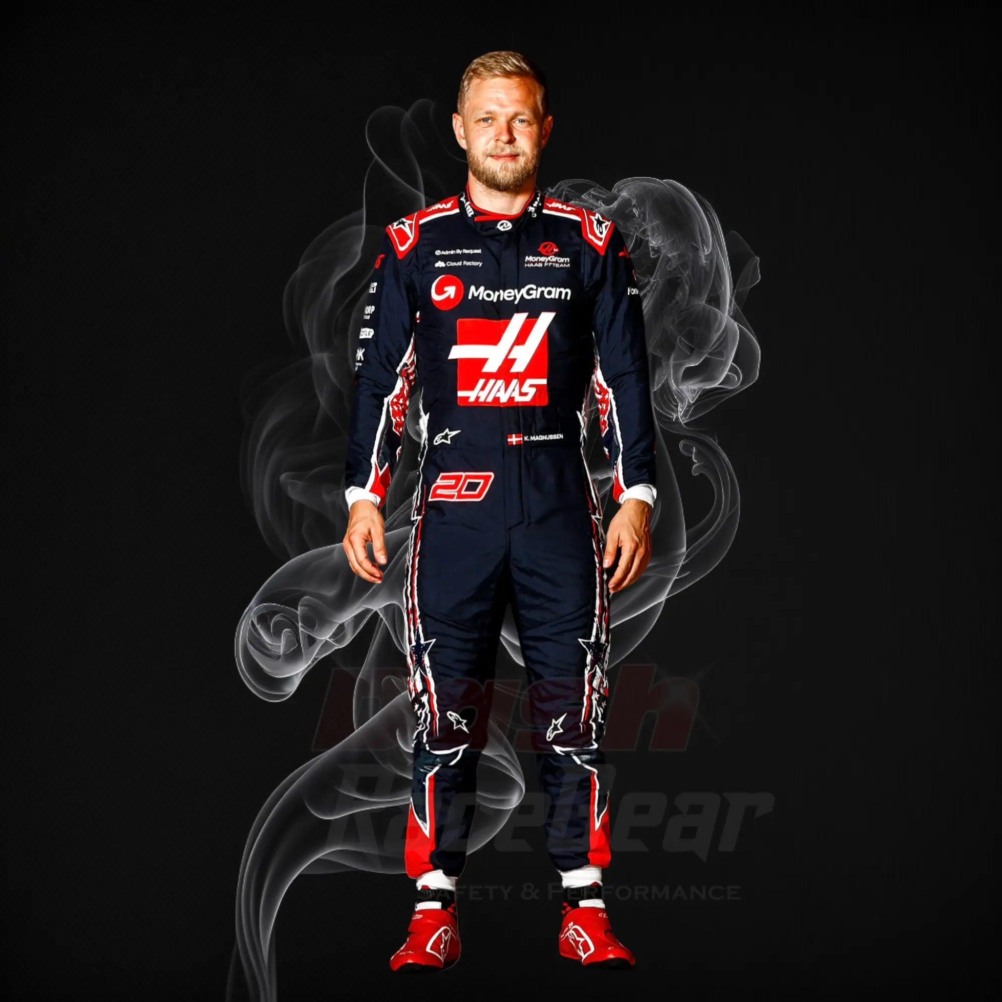 2023 Kevin Magnussen Special Austin Race Suit - United States Grand Prix - Dash Racegear 