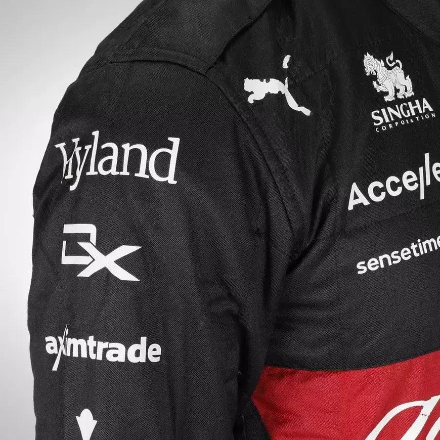 2023 Valtteri Bottas Alfa Romeo F1 Team Stake Race Suit | Belgian GP - Dash Racegear 