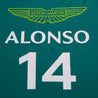 AMF1 2023 Official Kids Fernando Alonso T-Shirt DASH RACEGEAR