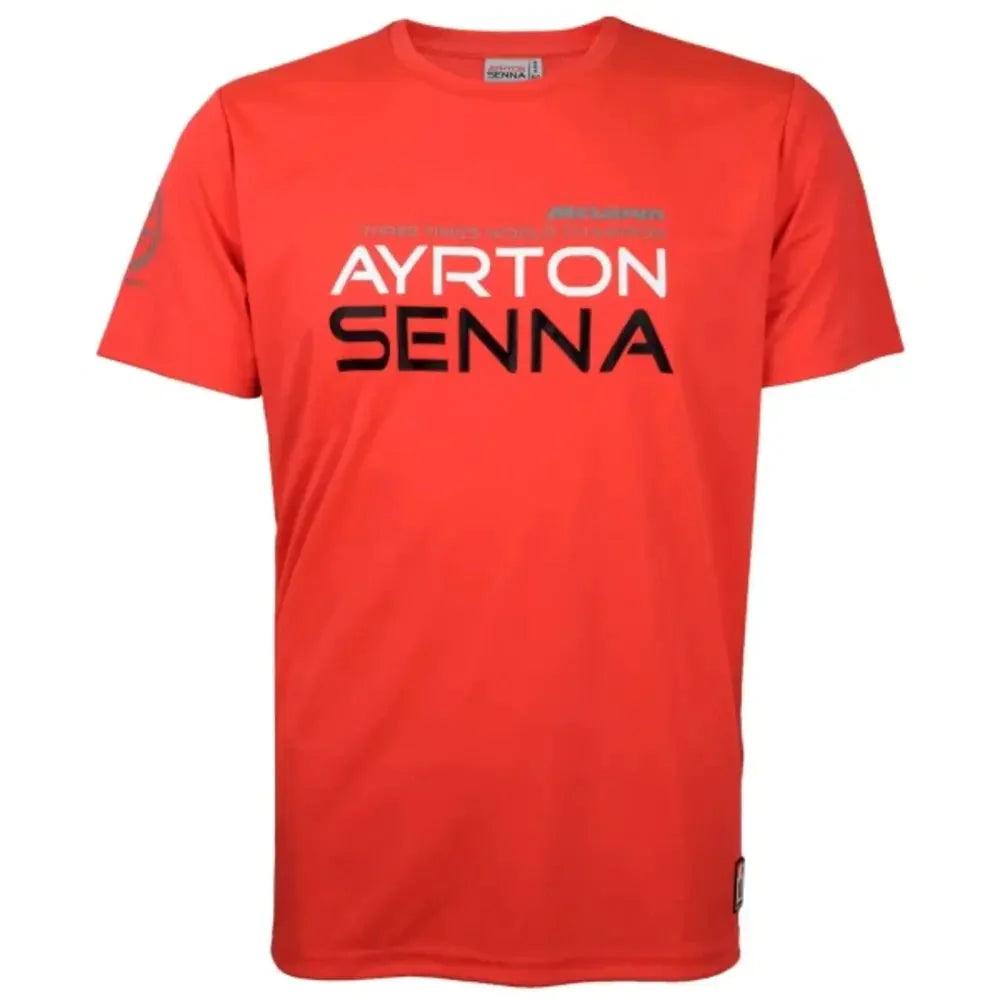 Ayrton Senna T-Shirt McLaren - Dash Racegear 