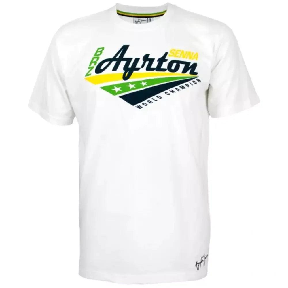 Ayrton Senna T-Shirt World Champion - Dash Racegear 