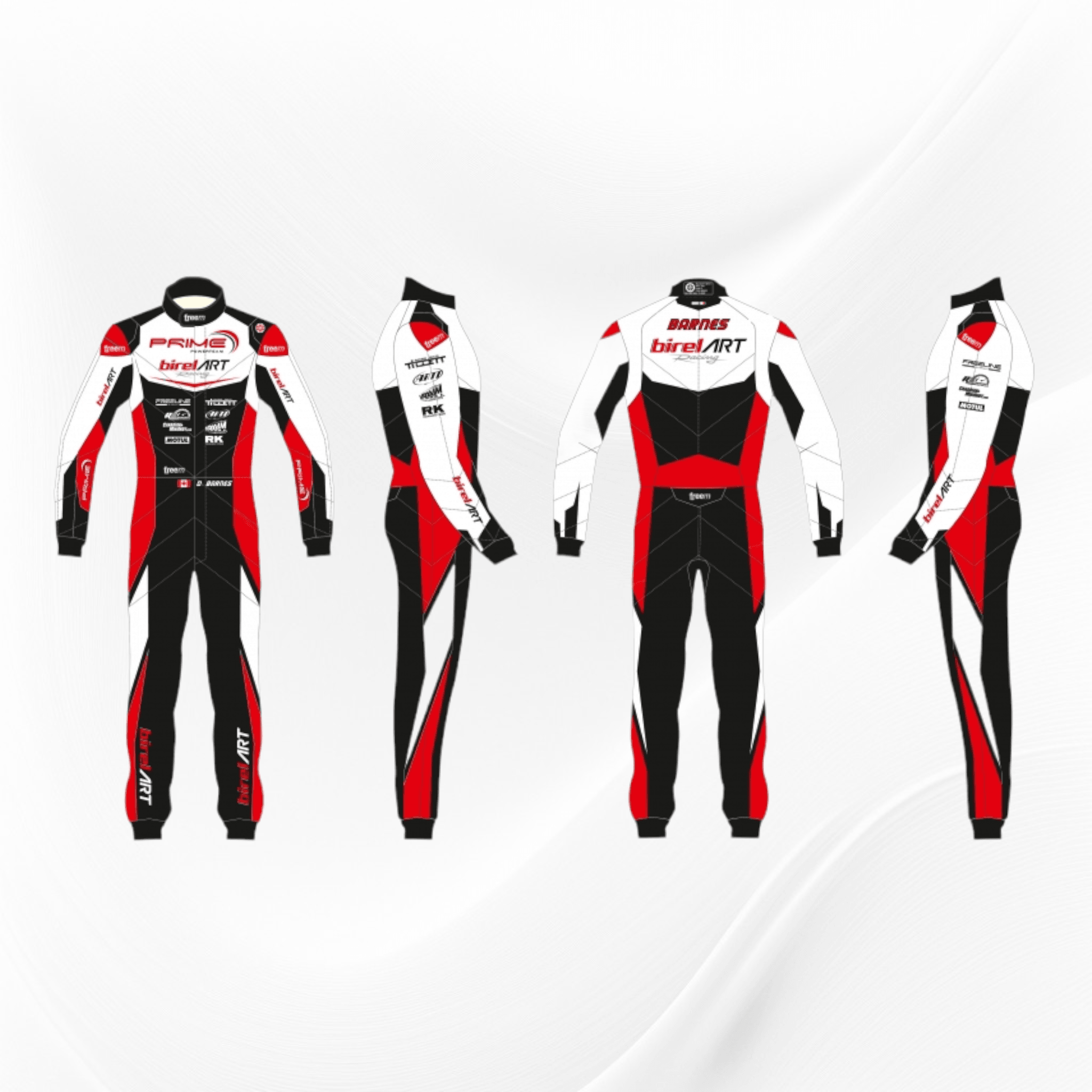 Birel Art 2021 Custom Race Suit DASH RACEGEAR