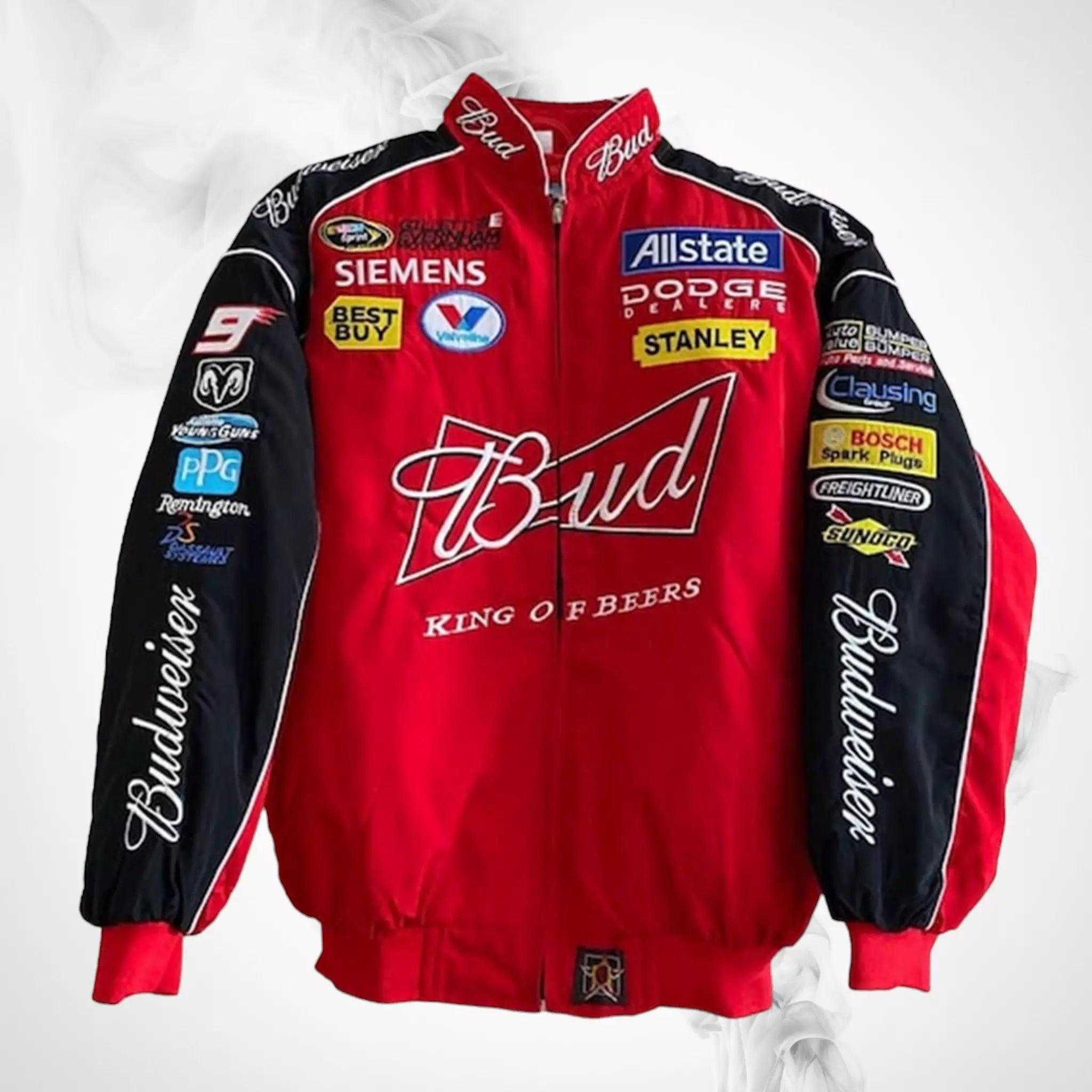 Budweiser Black F1 racing retro jacket - Dash Racegear 