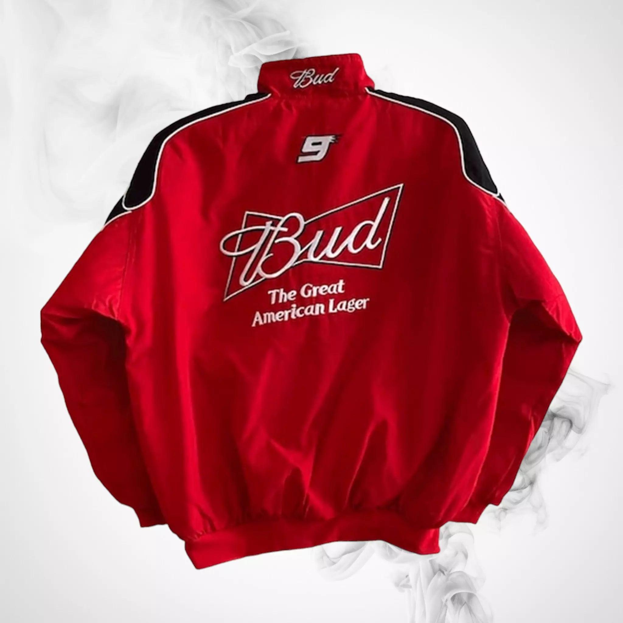 Budweiser Black F1 racing retro jacket - Dash Racegear 