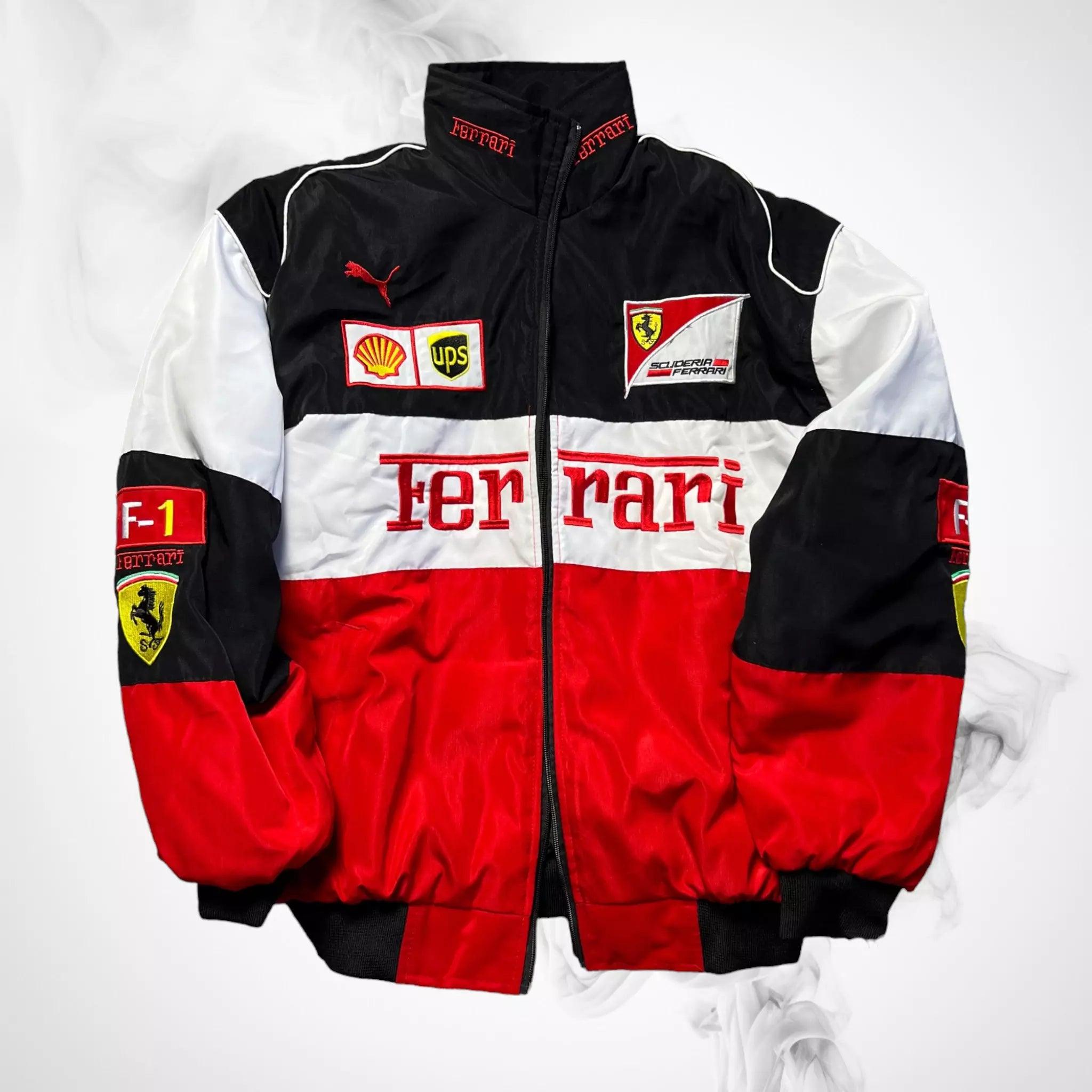 F1 Ferrari Racing Jacket | Bomber Jacket - Dash Racegear 