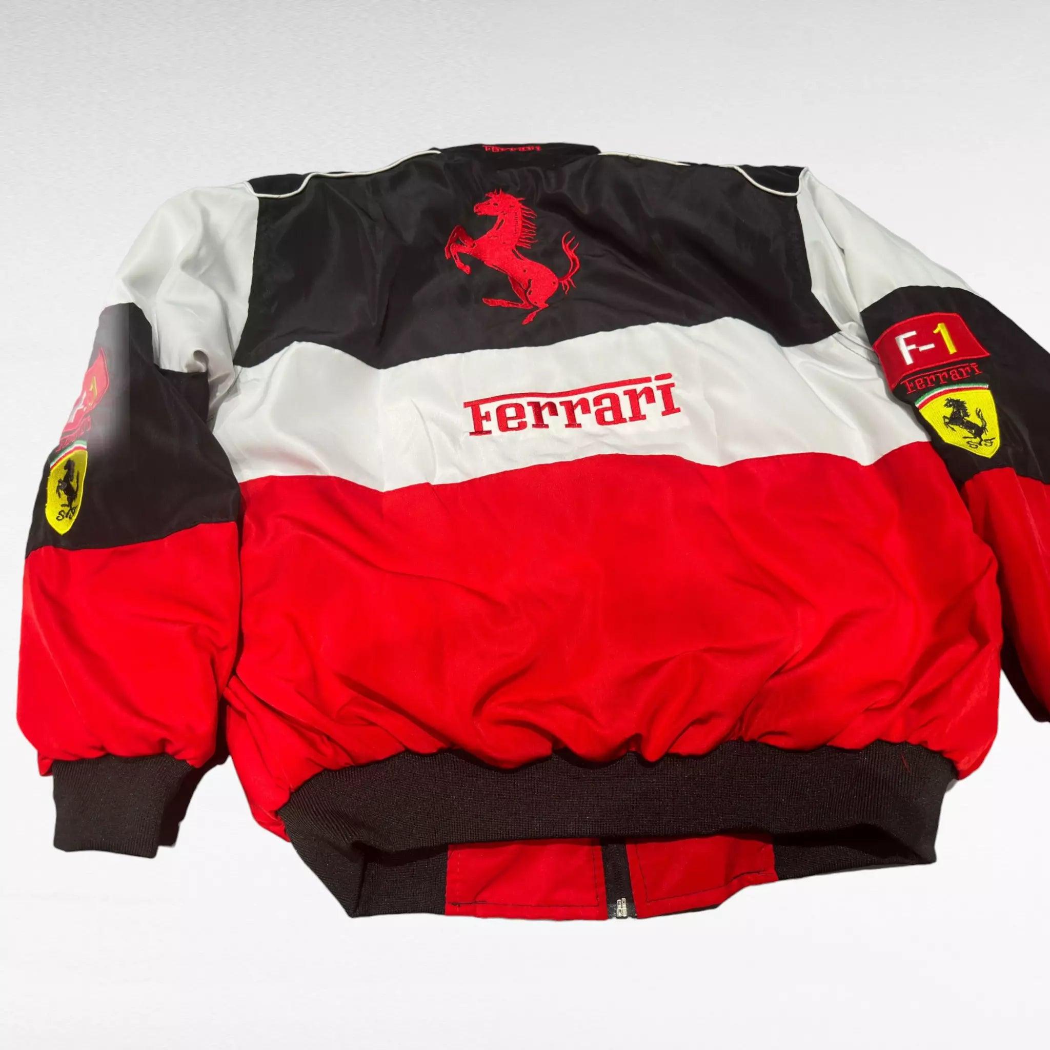 Ferrari Jacket F1 Vintage Racing Fully Embroidered - Track limited - Dash Racegear 
