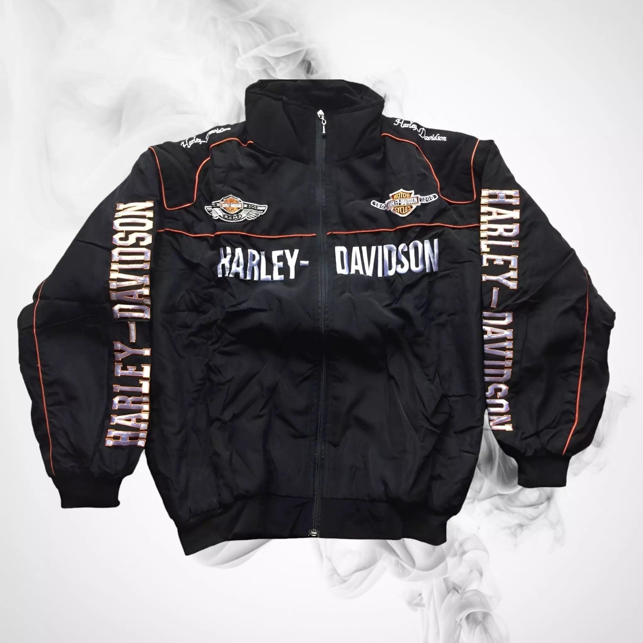 Harley Davidson Unisex Embroidered Racing Jacket - Dash Racegear 