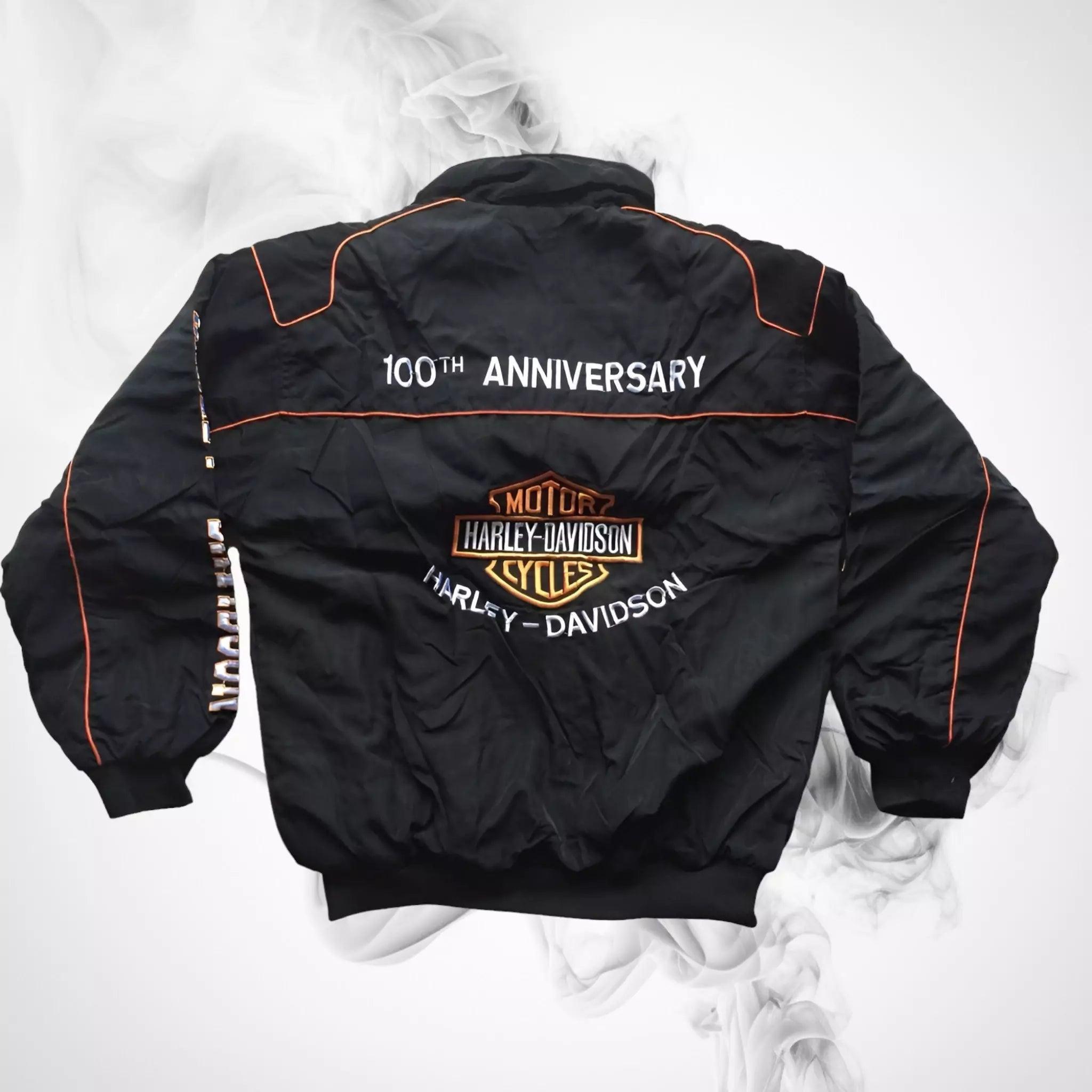Harley Davidson Unisex Embroidered Racing Jacket - Dash Racegear 