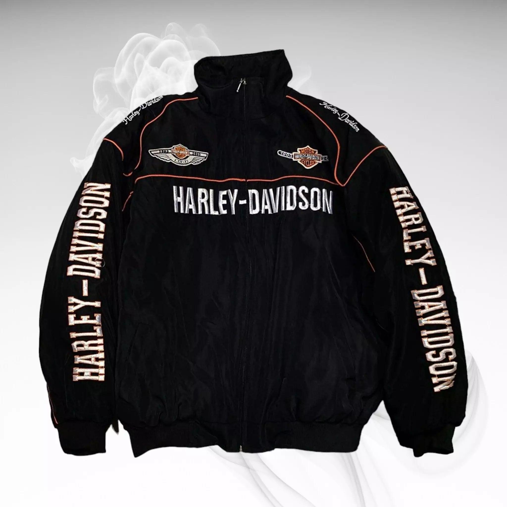 Harley Davidson Retro F1 Embroidery Racing jacket Limited Edition - Dash Racegear 
