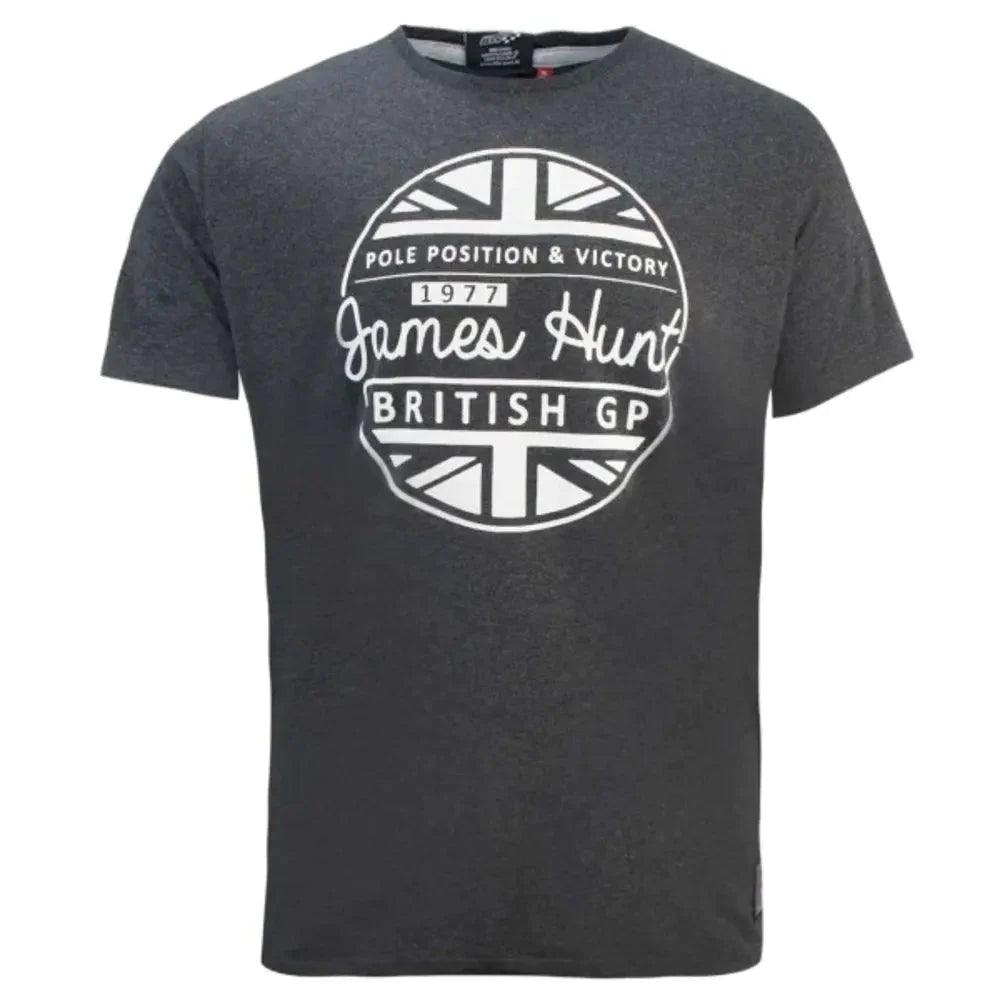 James Hunt T-Shirt British GP - Dash Racegear 