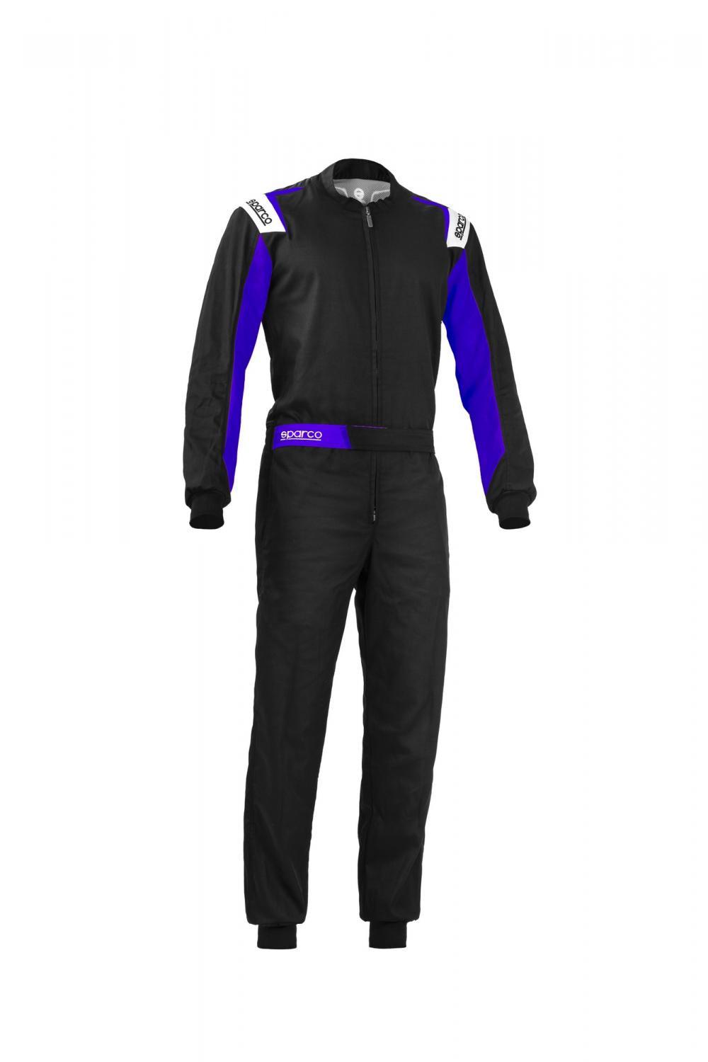 Leisure Karting Suit Sparco Rookie Black/Blue DASH RACEGEAR