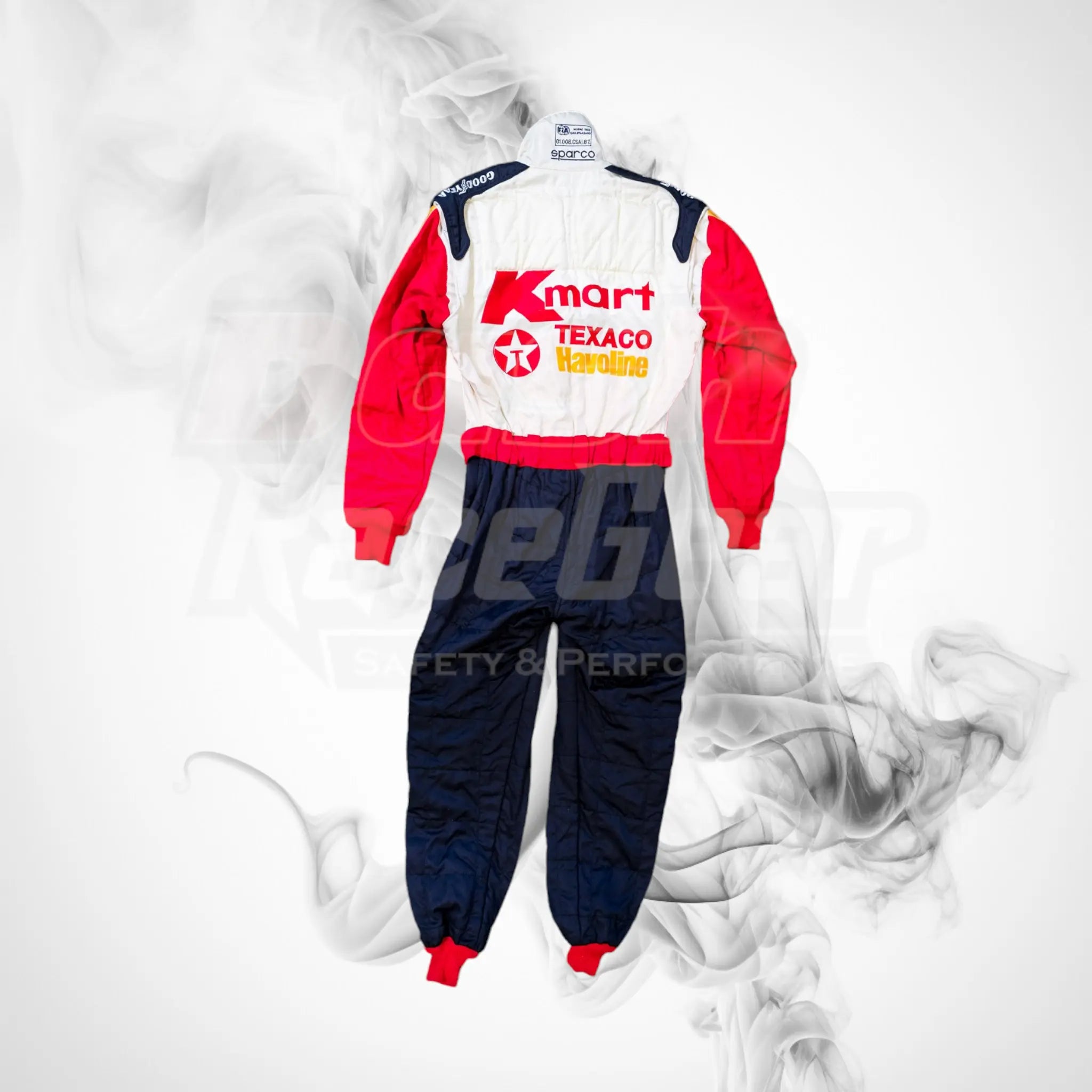 Mario Andretti Embroidered Race Suit
