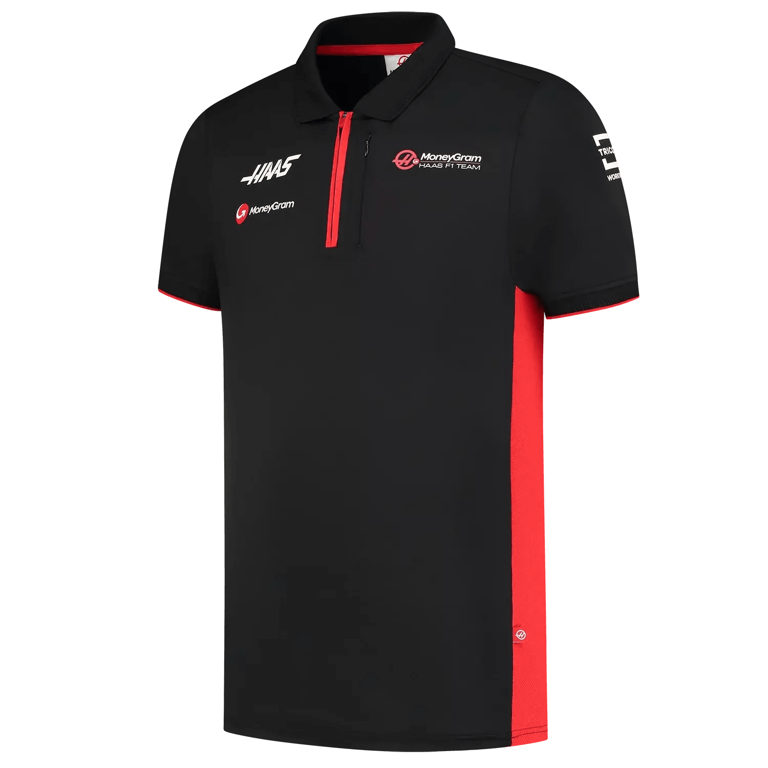 Men’s Fitted Polo Haas F1 Team - Dash Racegear 