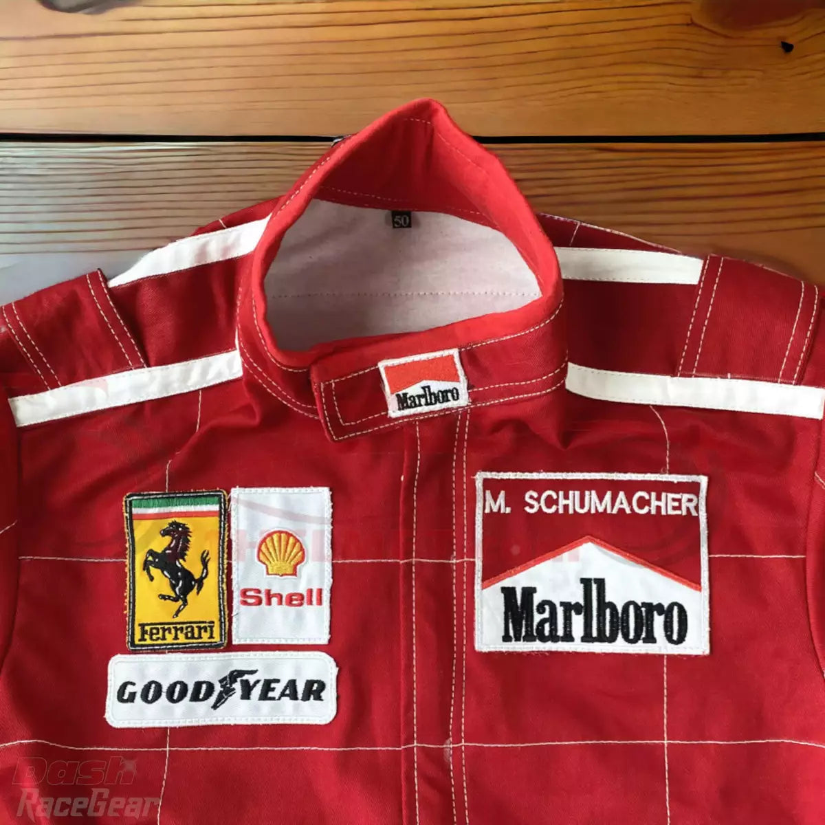 Michael Schumacher 1996 Ferrari F1 Embroidered Racing Suit