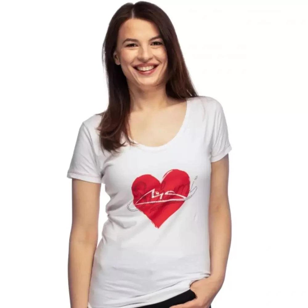 Michael Schumacher Lady T-Shirt Heart - Dash Racegear 