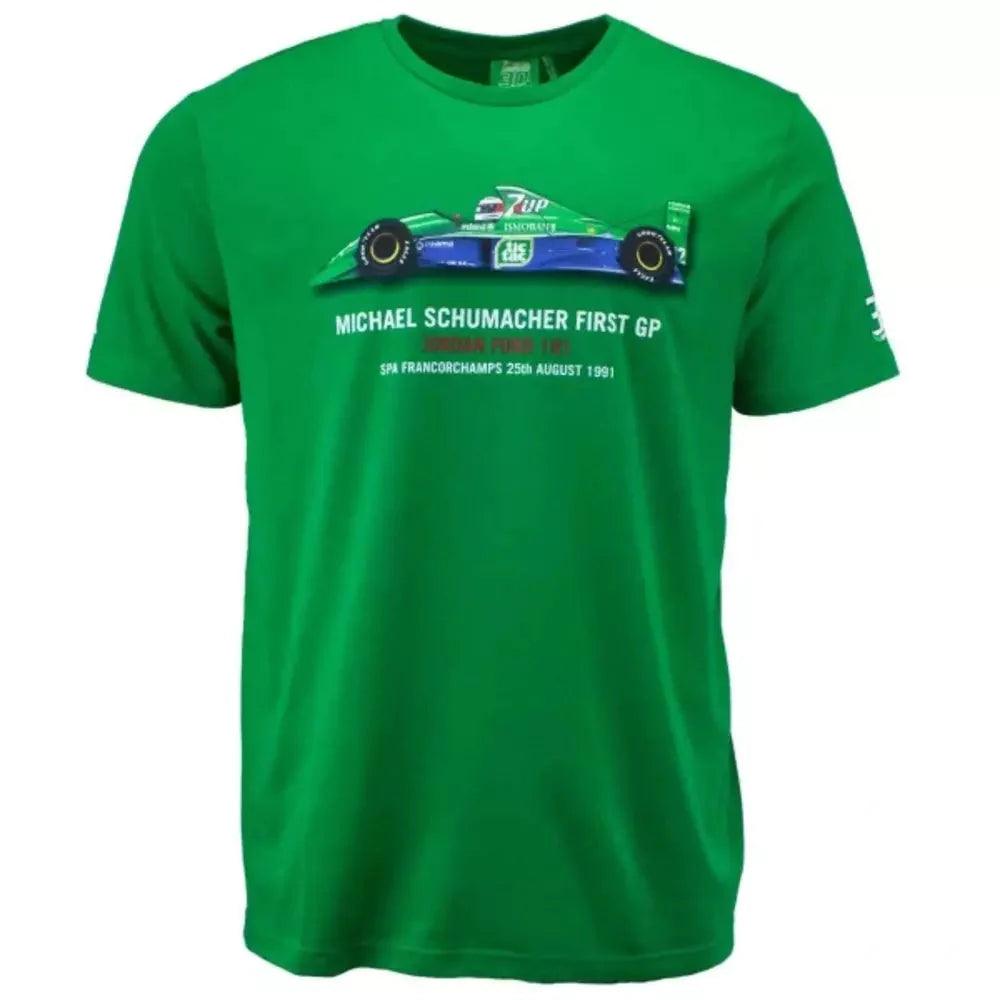 Michael Schumacher T-Shirt First GP Race 1991 - Dash Racegear 