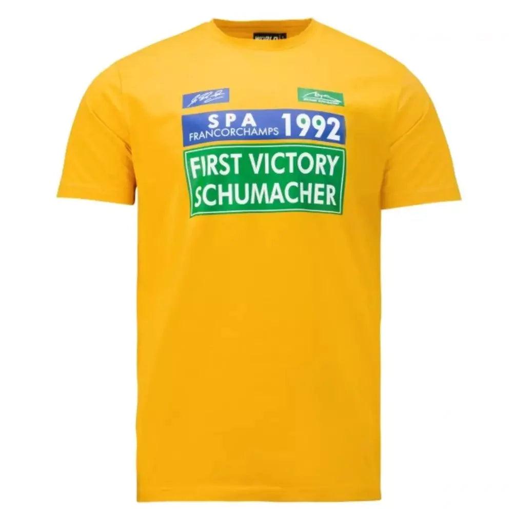 Michael Schumacher T-Shirt First GP Victory 1992 - Dash Racegear 