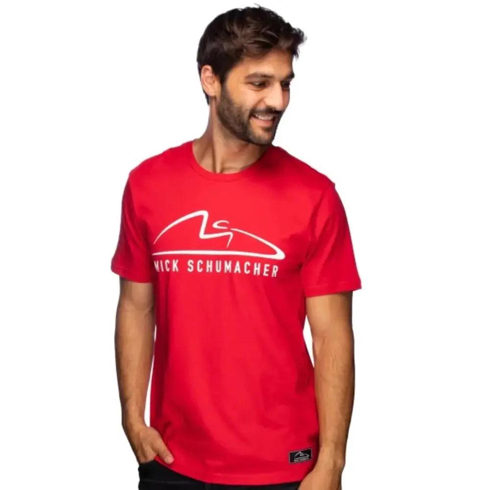 Mick Schumacher T-Shirt Speed Logo red - Dash Racegear 