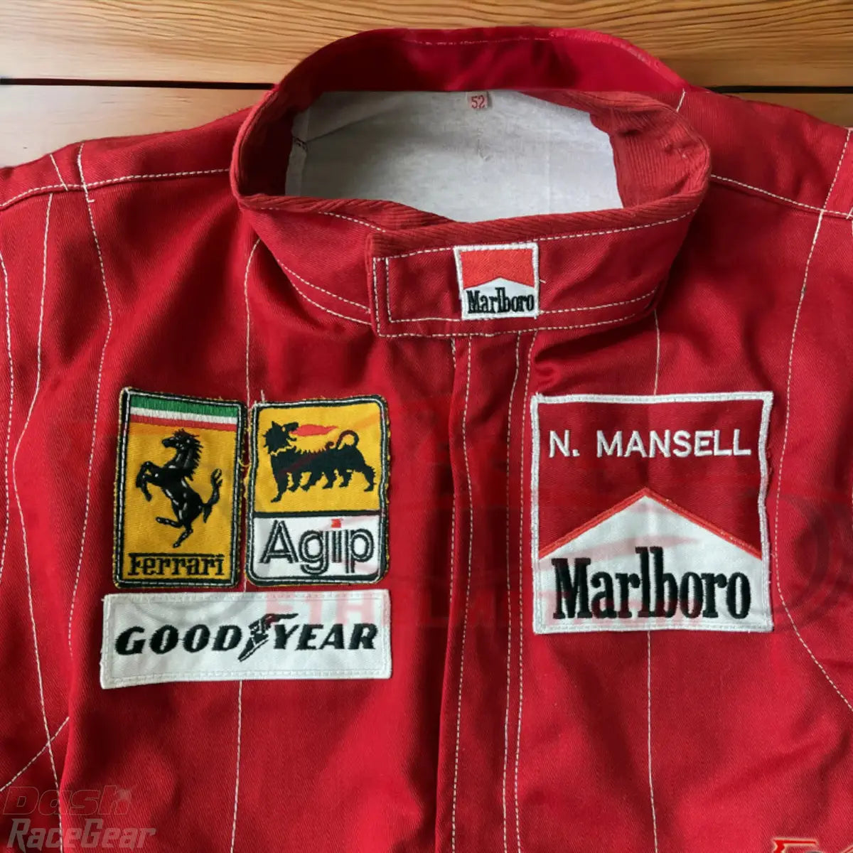 Nigel Mansell 1990 Ferrari F1 Embroidered Racing Suit