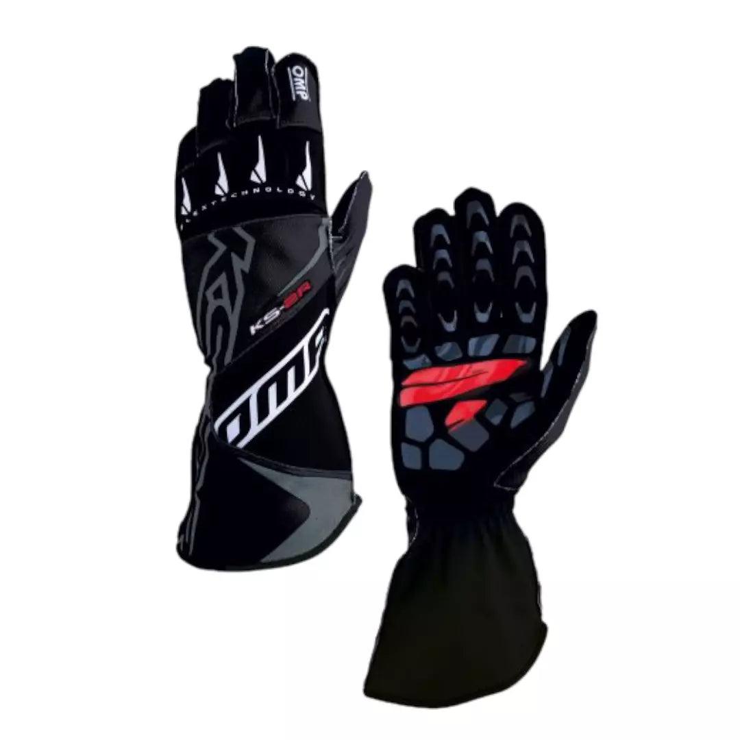 OMP KS-2R Kart Gloves DASH RACWGEAR