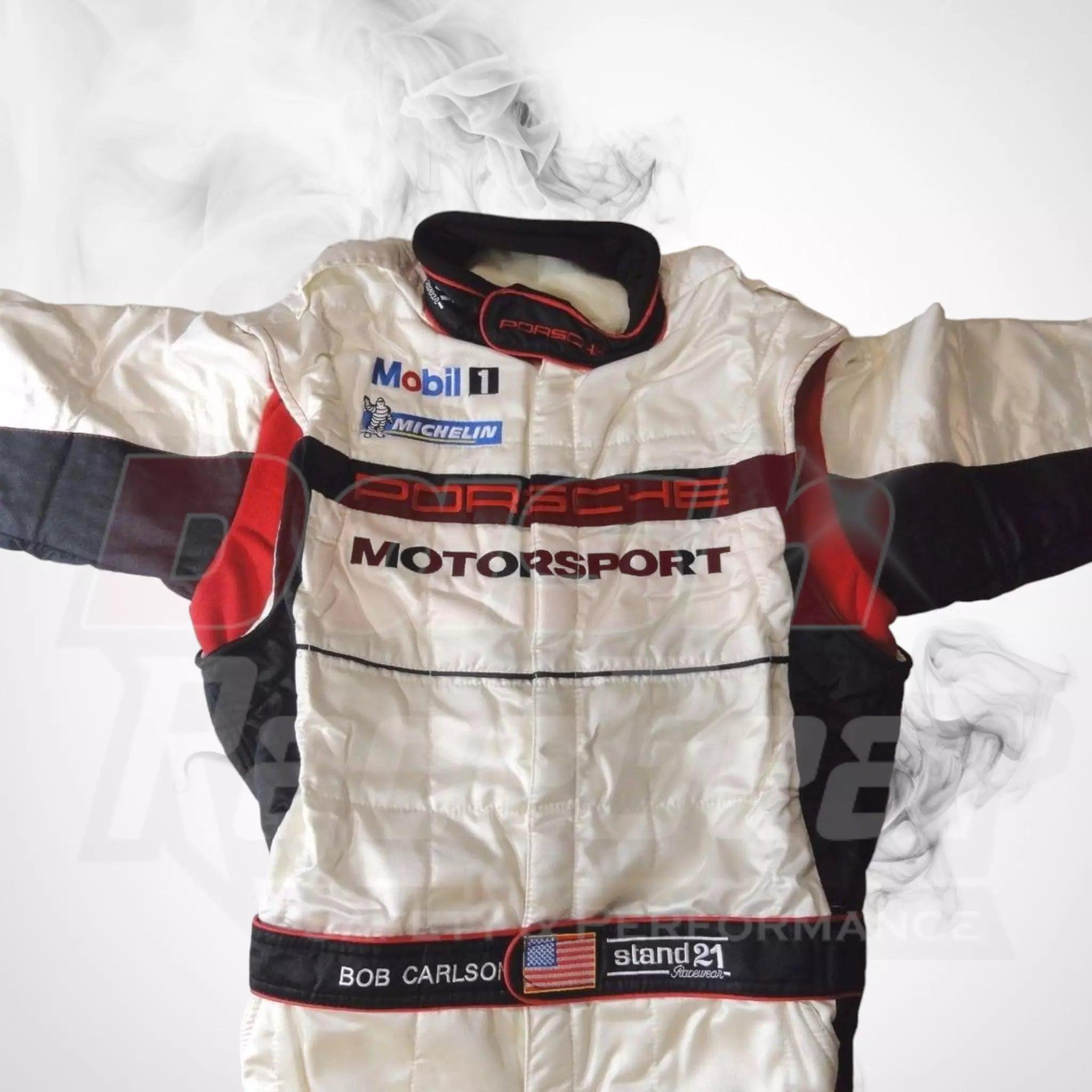 Porsche Motorsport Bob Carlson Race Suit - Dash Racegear 