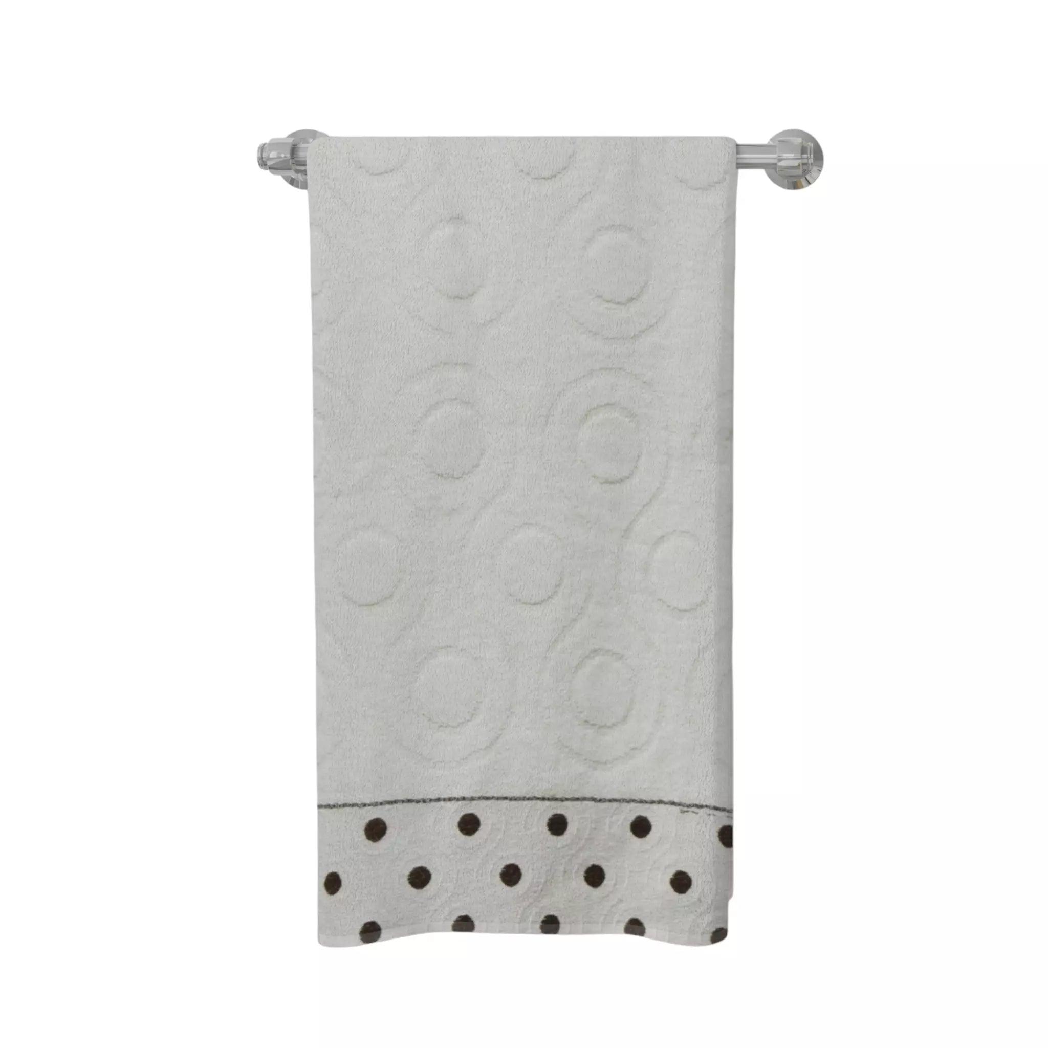 Premium Quality Soft Cotton Towel (Creamy White) - Dash Racegear 