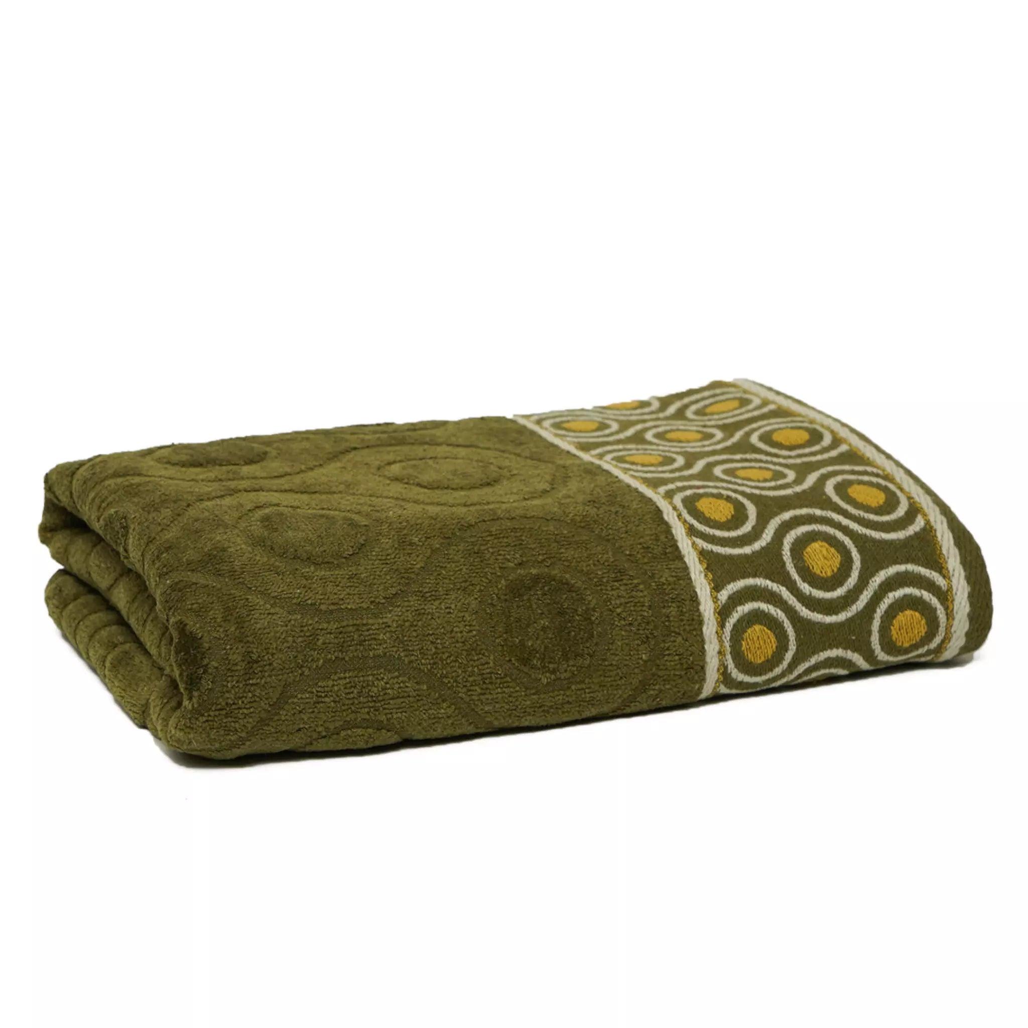 Premium Quality Soft Cotton Towel (Green) - Dash Racegear 