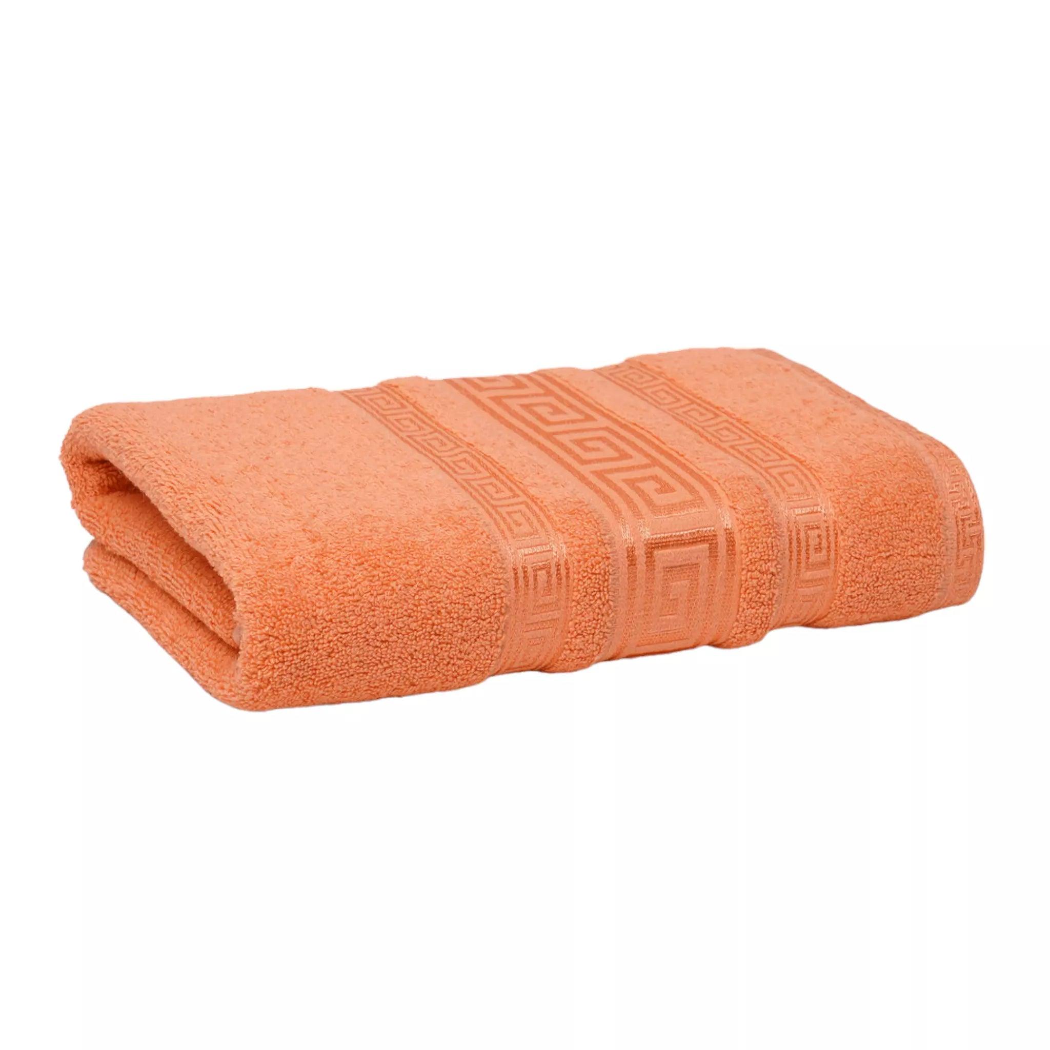 Premium Quality Soft Cotton Towel (Peach) - Dash Racegear 