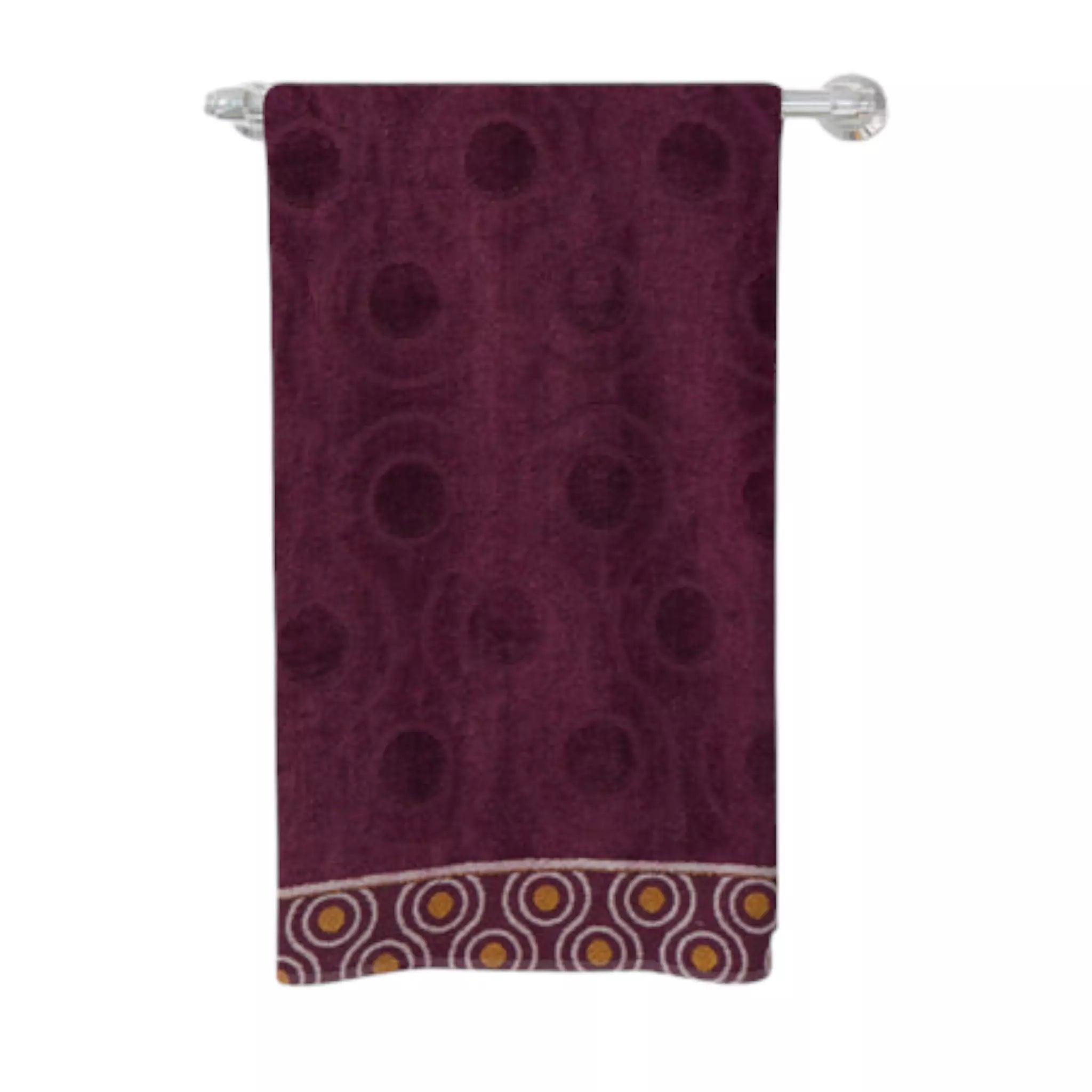 Premium Quality Soft Cotton Towel (Purple) - Dash Racegear 