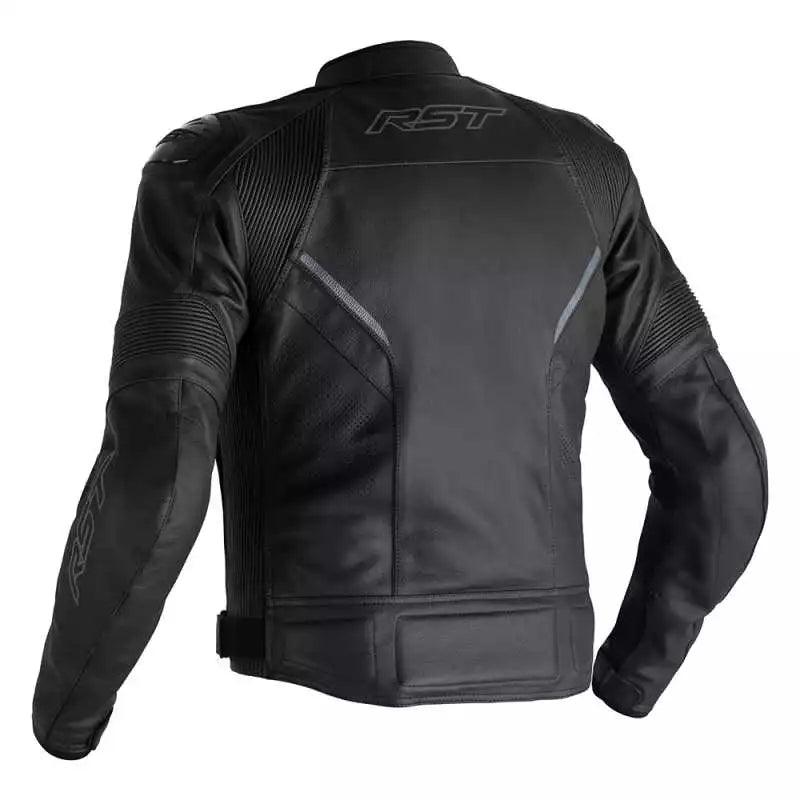 SABRE CE MENS LEATHER JACKET DASH RACEGEAR