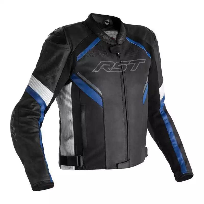 SABRE CE MENS LEATHER JACKET DASH RACEGEAR