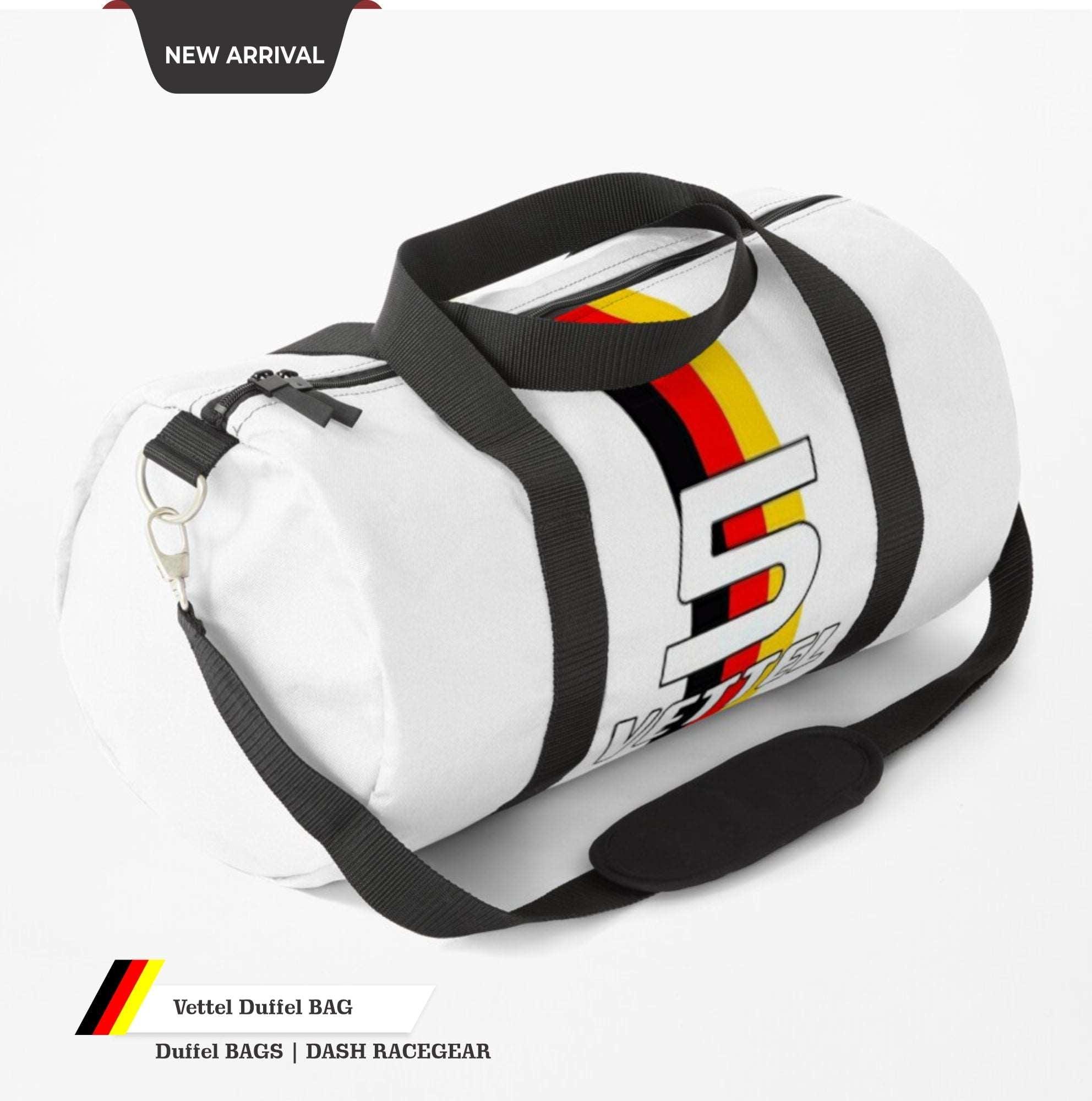 Sébastien Vettel Duffle Bag NEW 2020 | DASH RACEGEAR DASH RACEGEAR