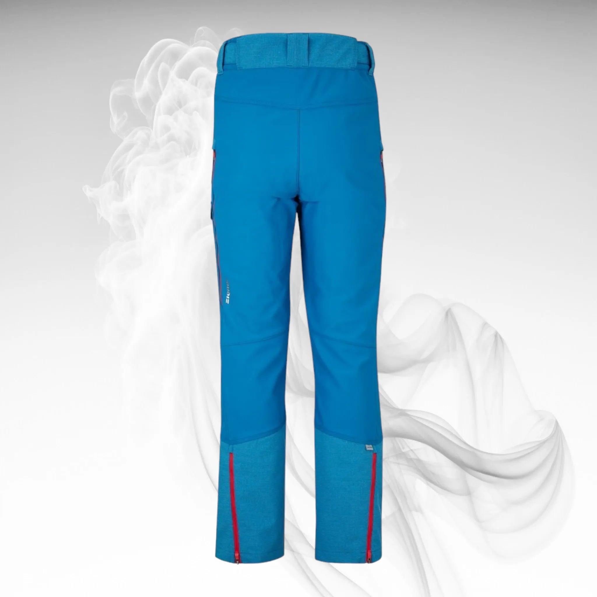 Softshell Pants ZIENER Norbert Man Steel Blue - 2020/21 - Dash Racegear 