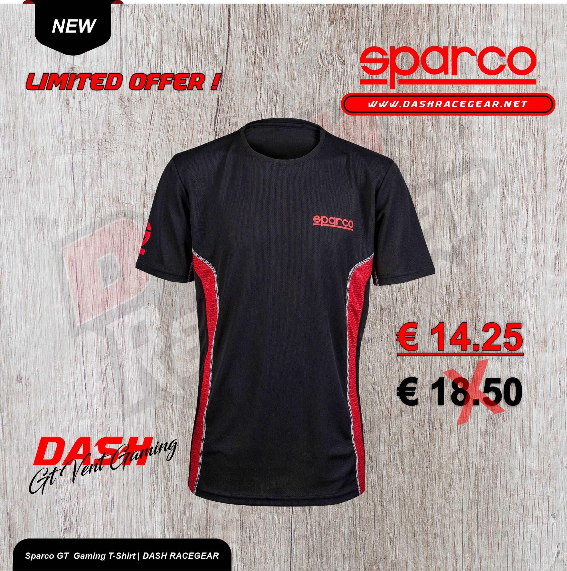 Sparco GT Gaming T-Shirt | DASH RACEGEAR DASH RACEGEAR
