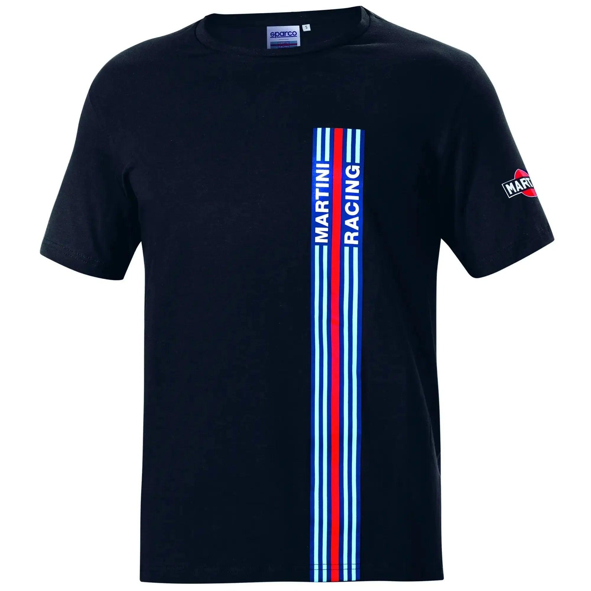 Sparco T-Shirt Big Stripes Martini Racing - Dash Racegear 