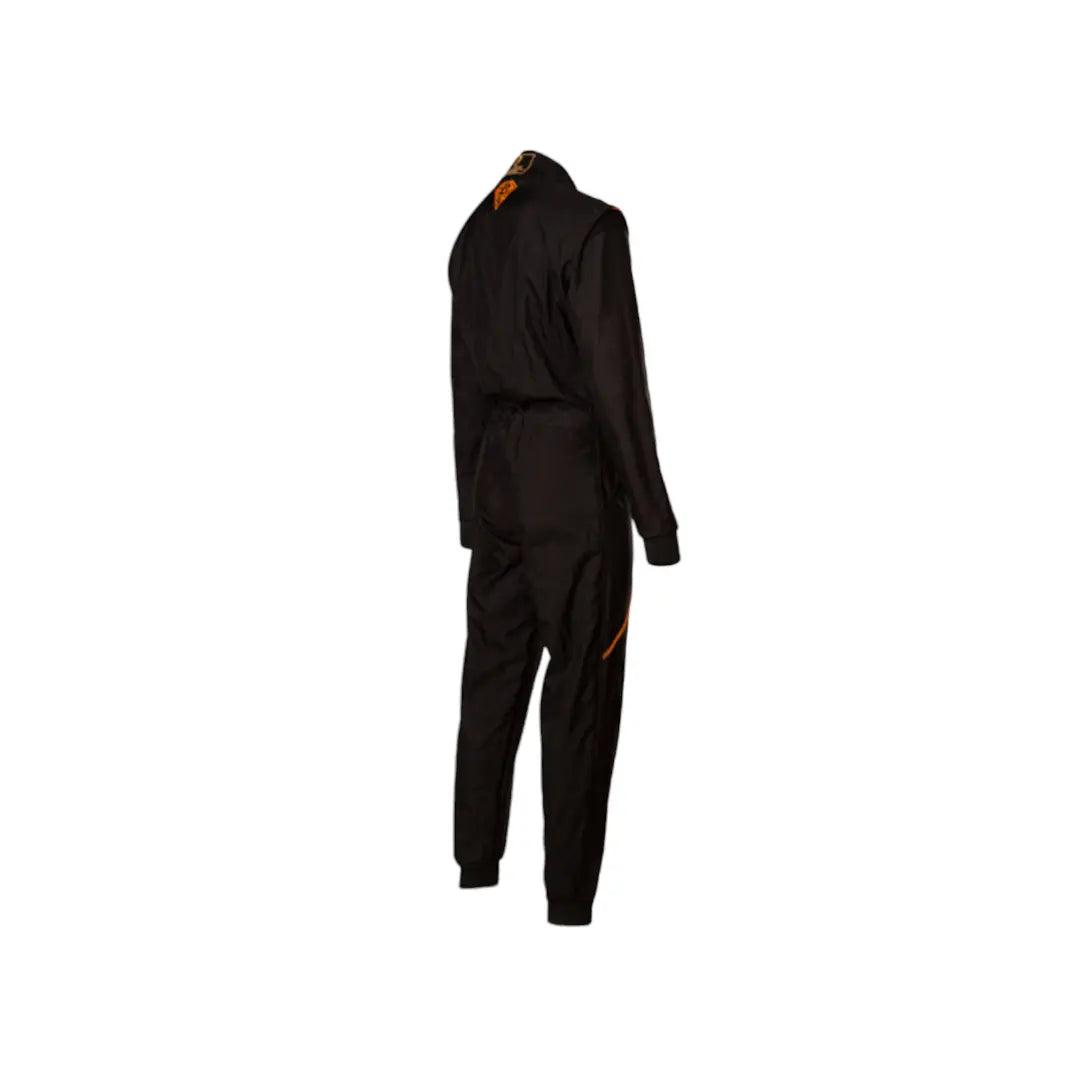 Speed LVL2 suit RS-1 Barcelona black / Fluo orange DASH RACEGEAR