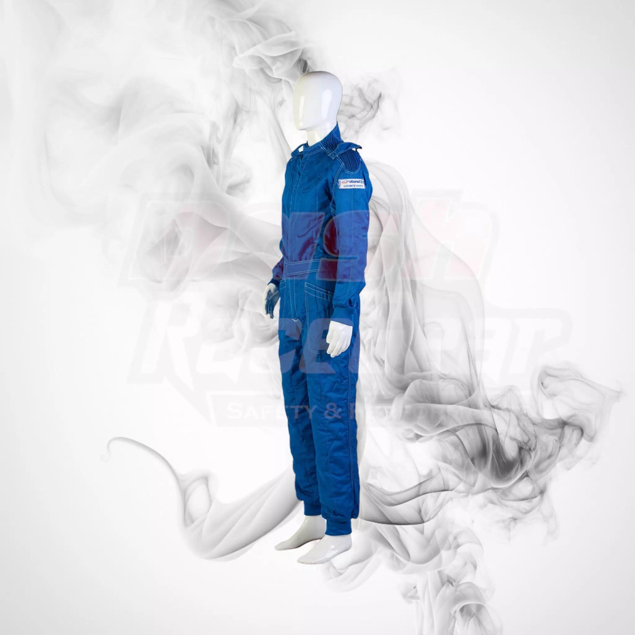 Stand 21 LeConte Blue NIGEL MANSELL’S Race Suit - Dash Racegear 