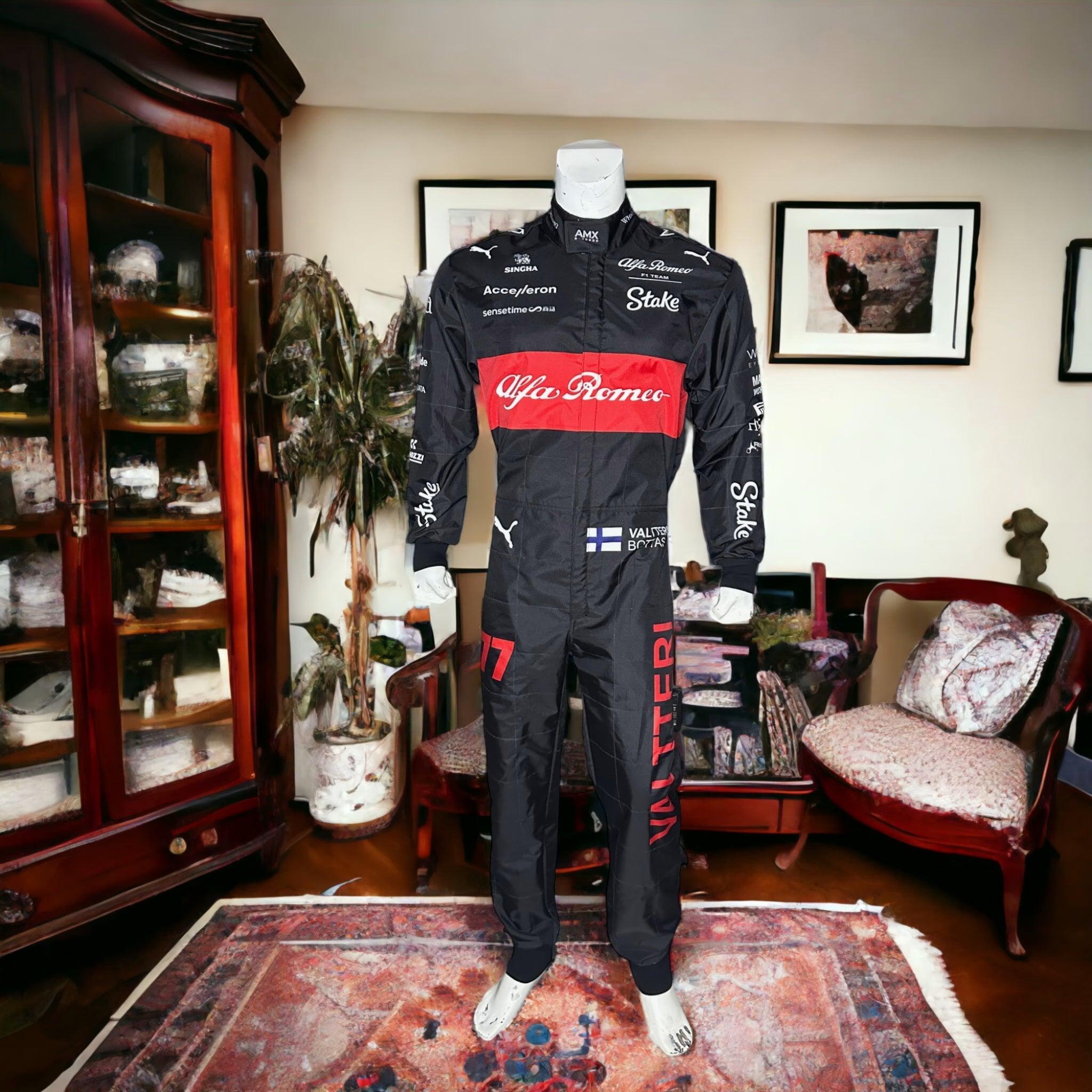 Valtteri Bottas Alfa Romeo Race Suit 2023 NEW - Dash Racegear 